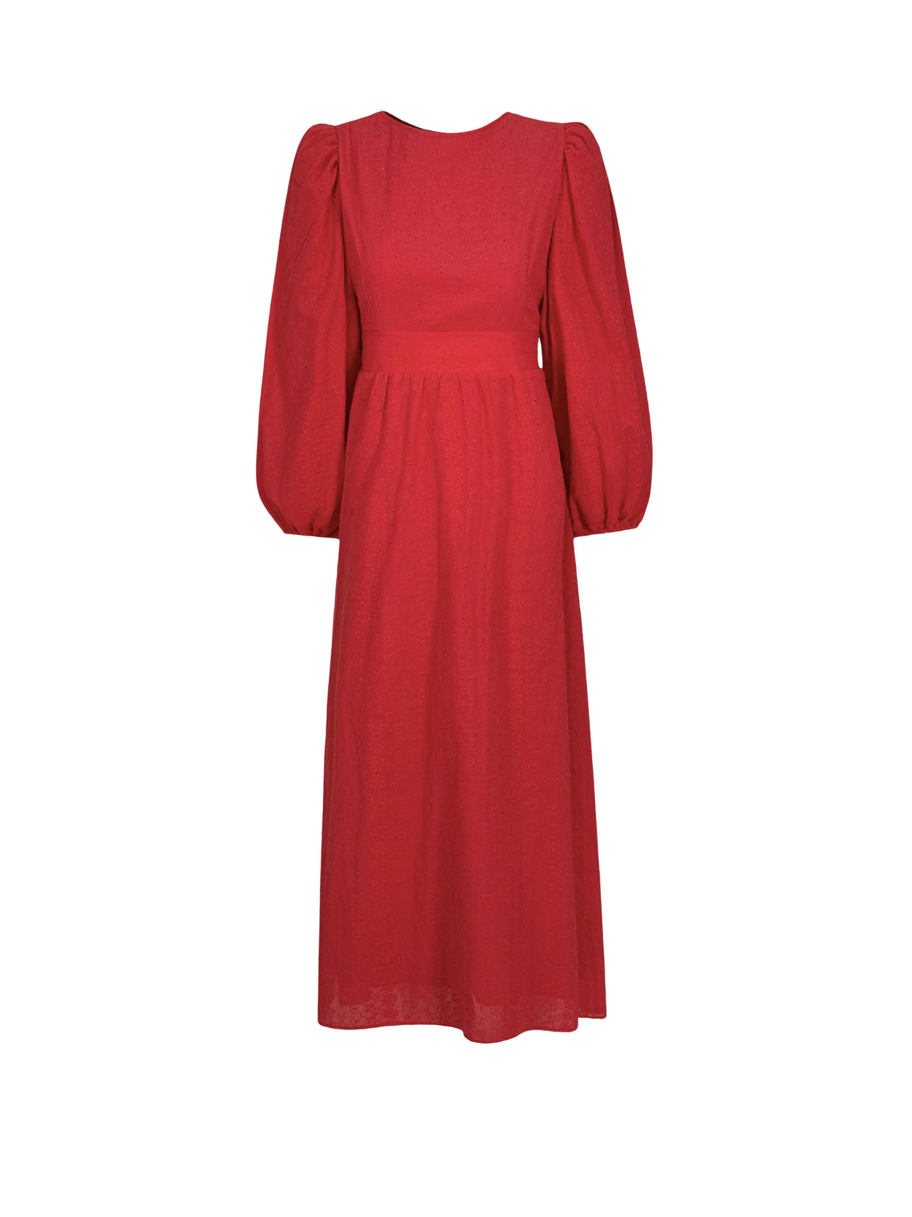 Fitted Embroidered Dress