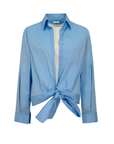 Cropped Wrap Shirt