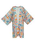 Colorful Creamy Boho kimono