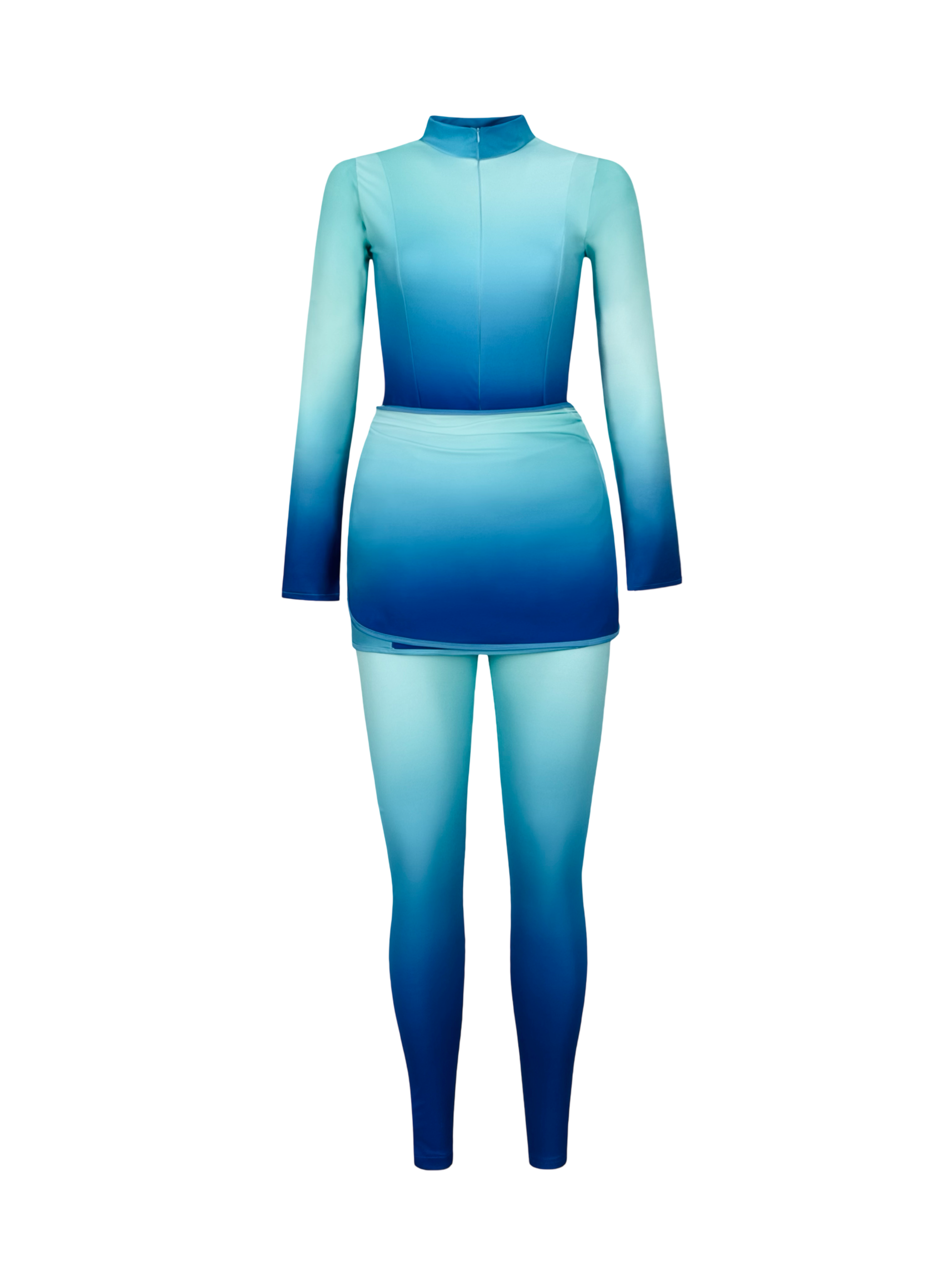 All For The Surf Aqua Skies Top