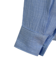 Soft Stripe Linen Set Shirt
