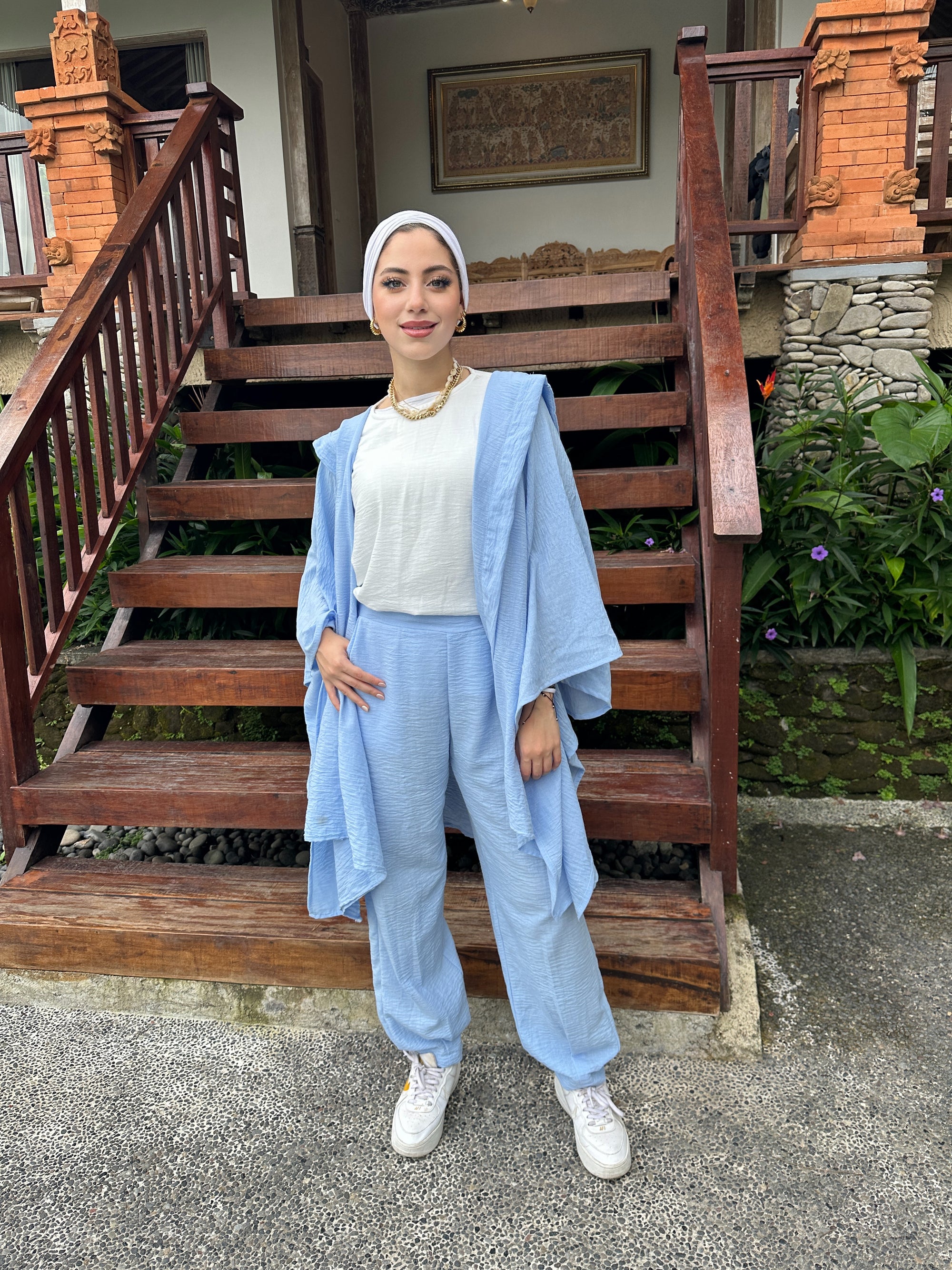The Favorite Set Pants Baby Blue