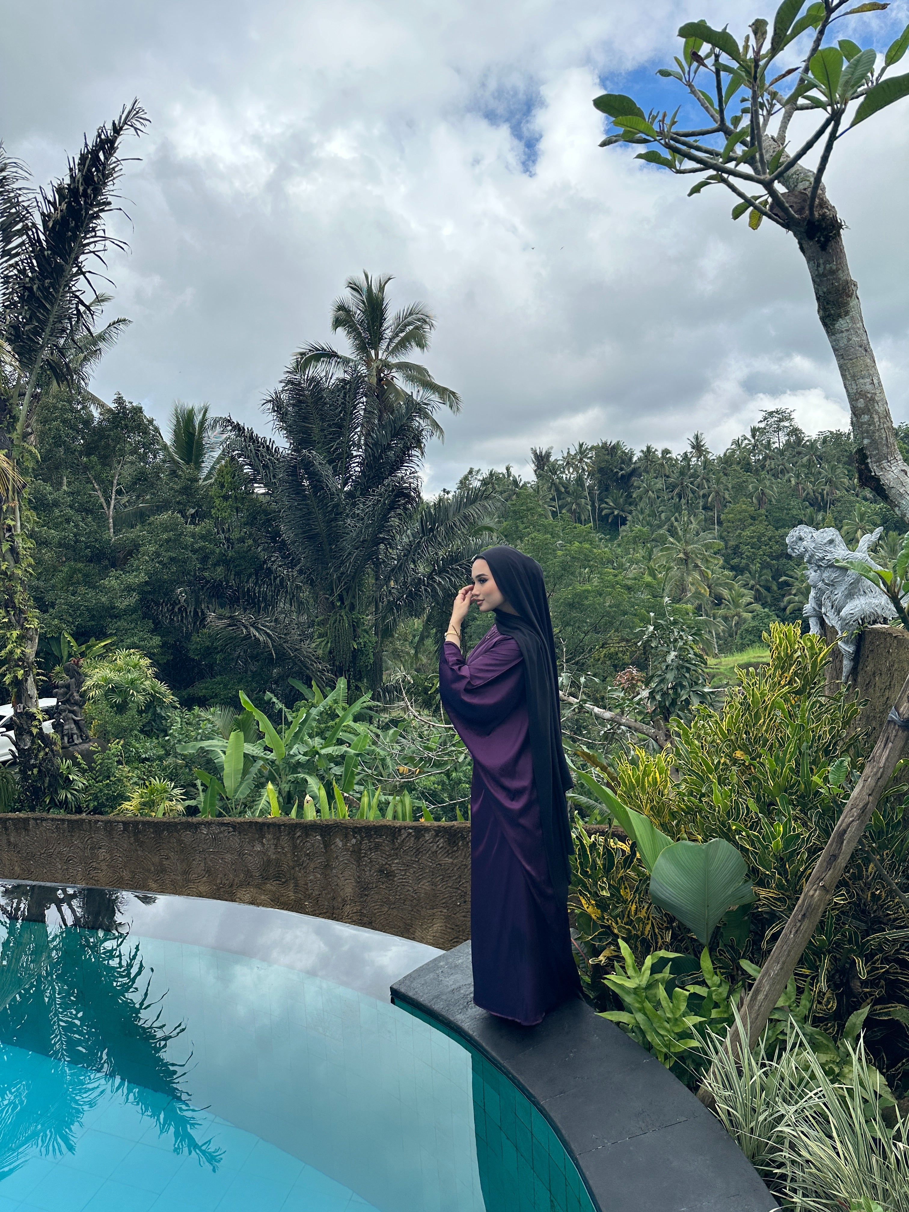 Like A Butterfly Dress Plum