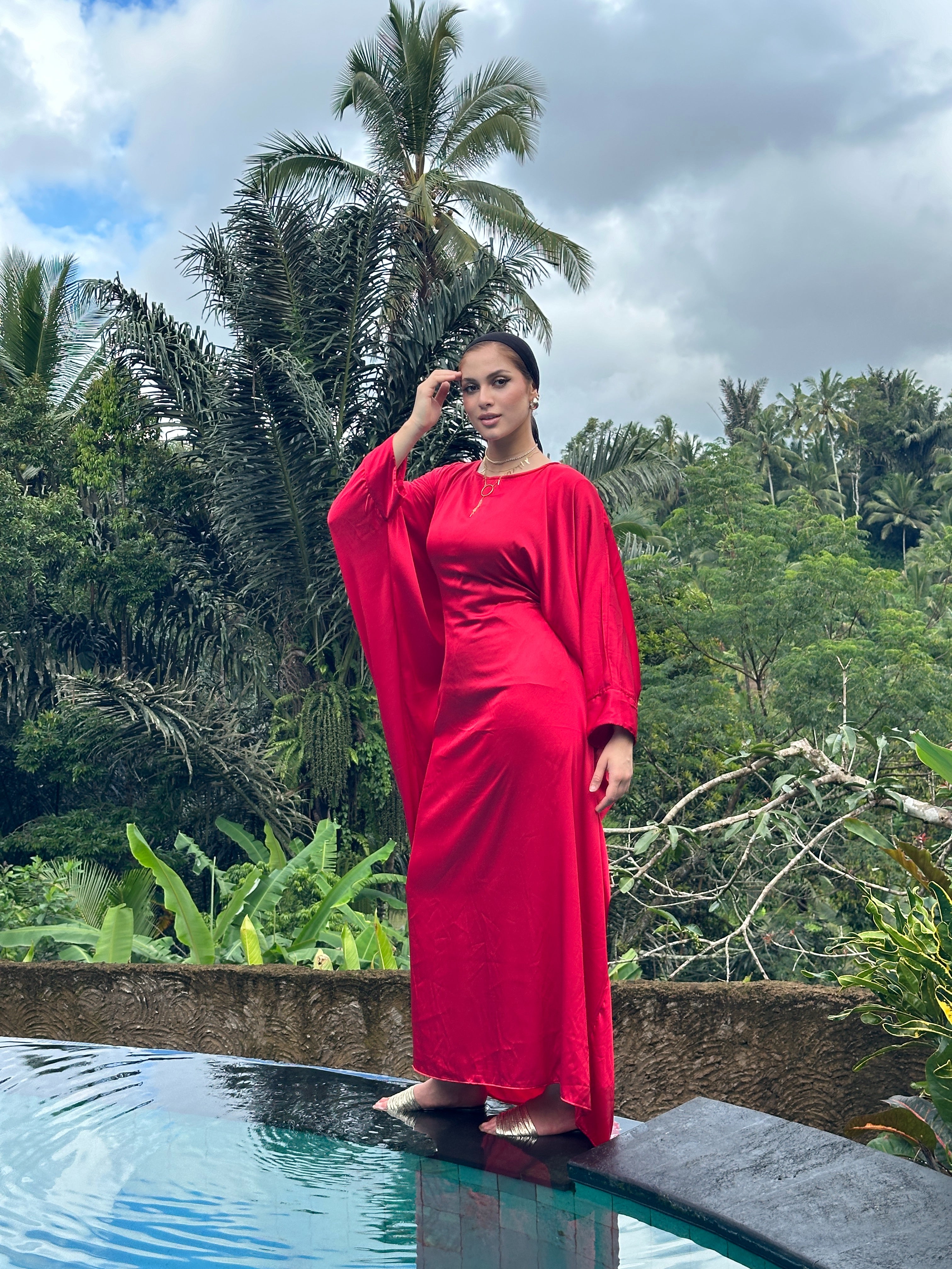 Like A Butterfly Dress Cherry