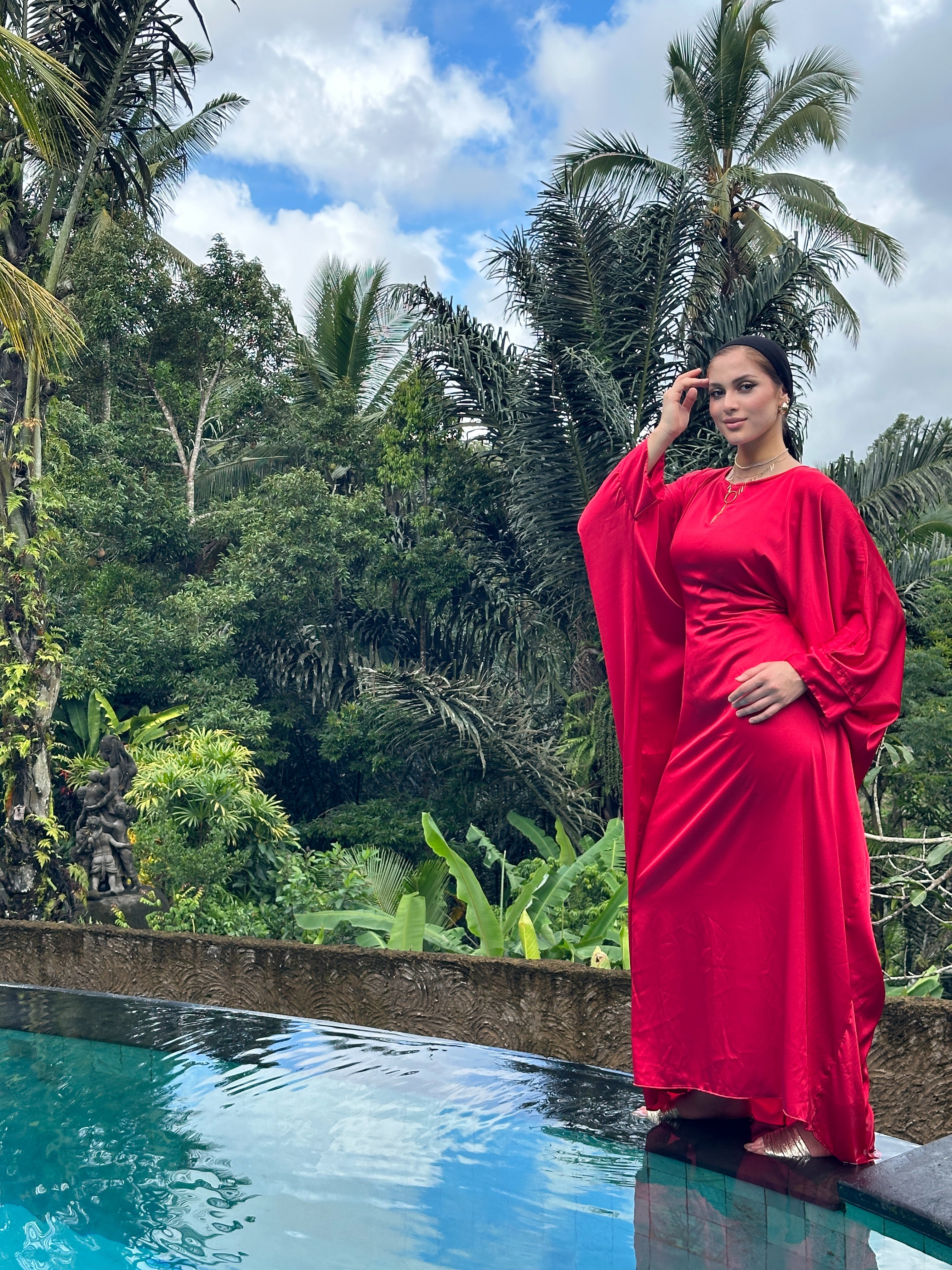 Like A Butterfly Dress Cherry