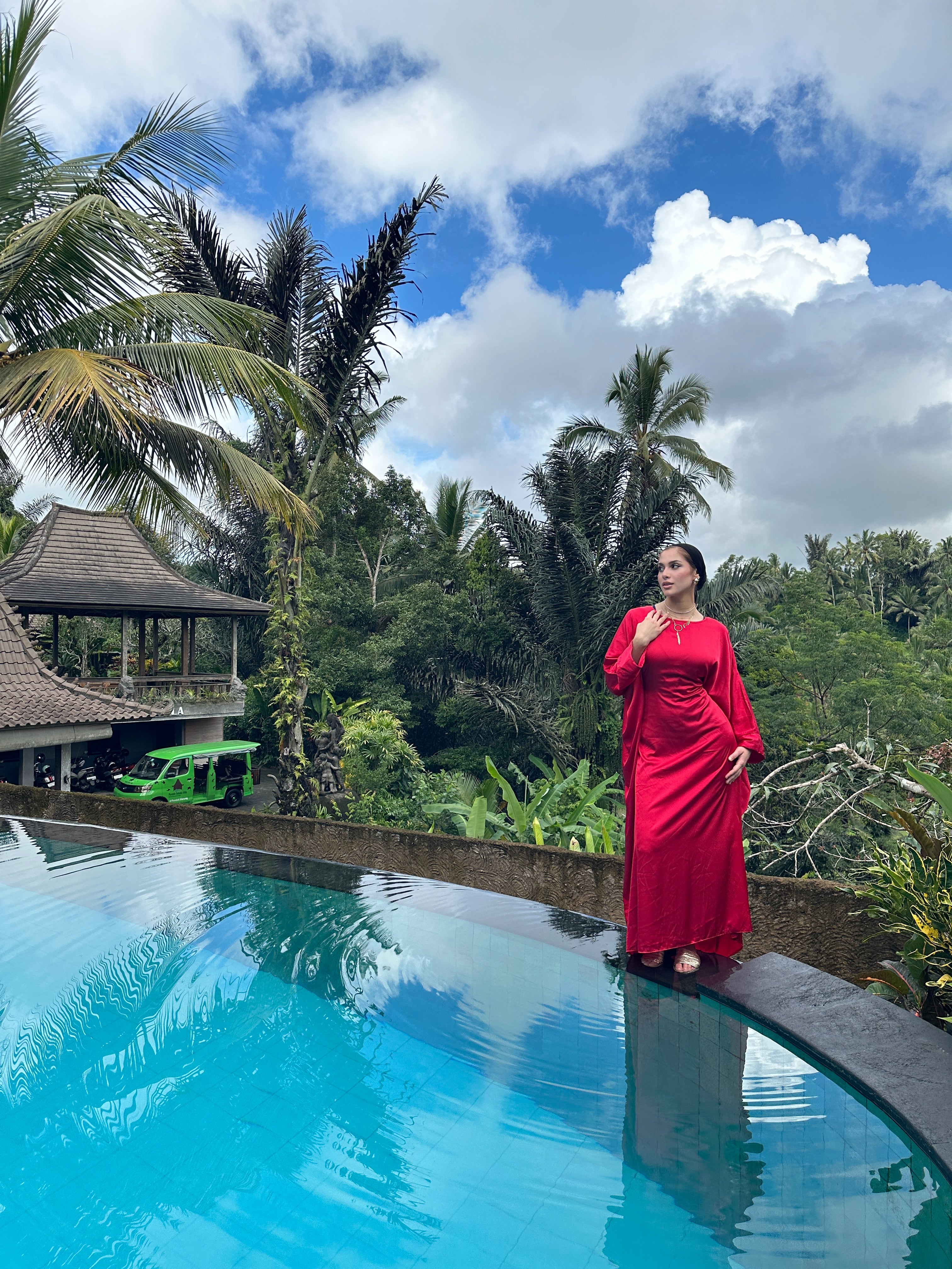 Like A Butterfly Dress Cherry