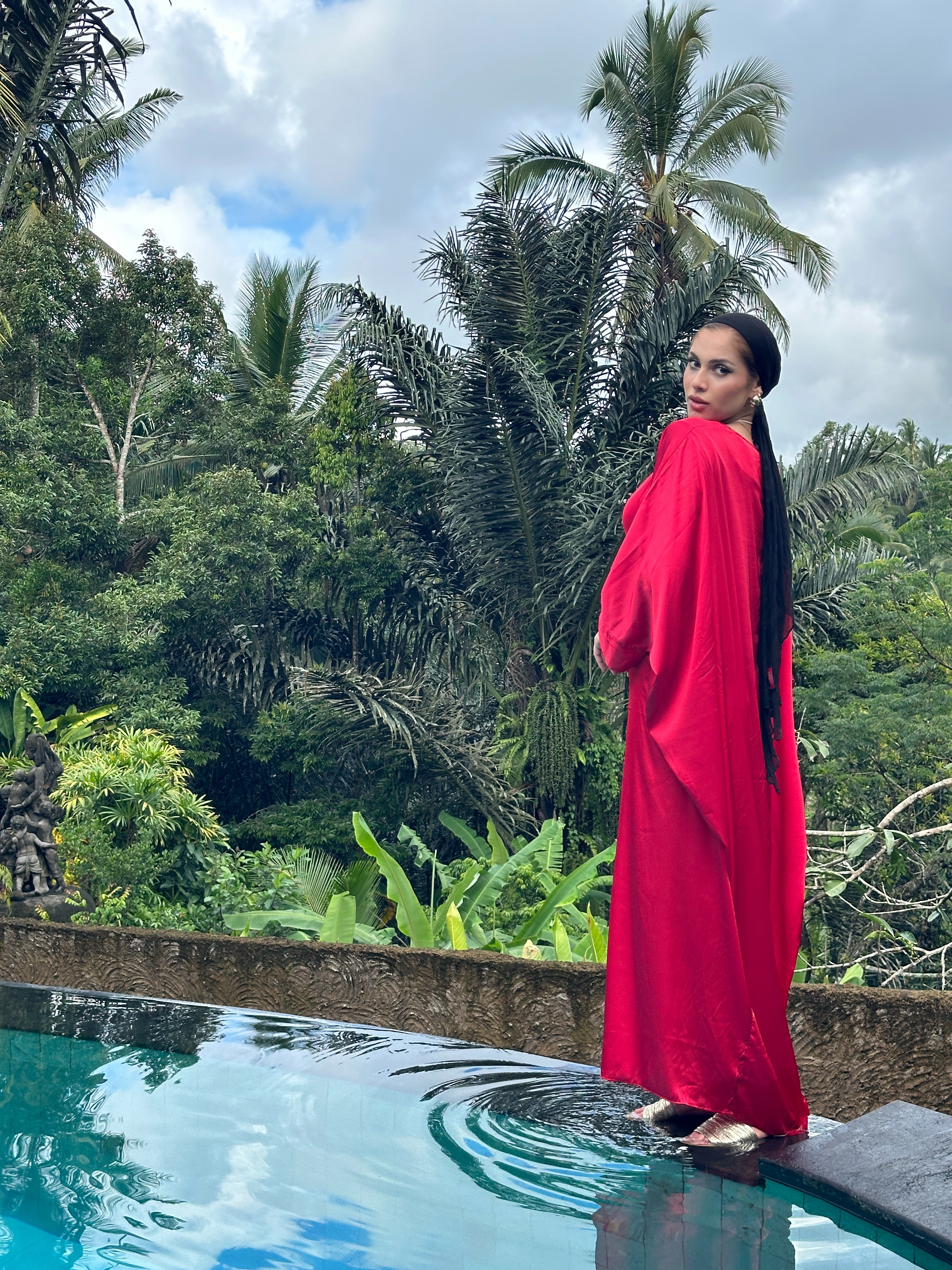 Like A Butterfly Dress Cherry