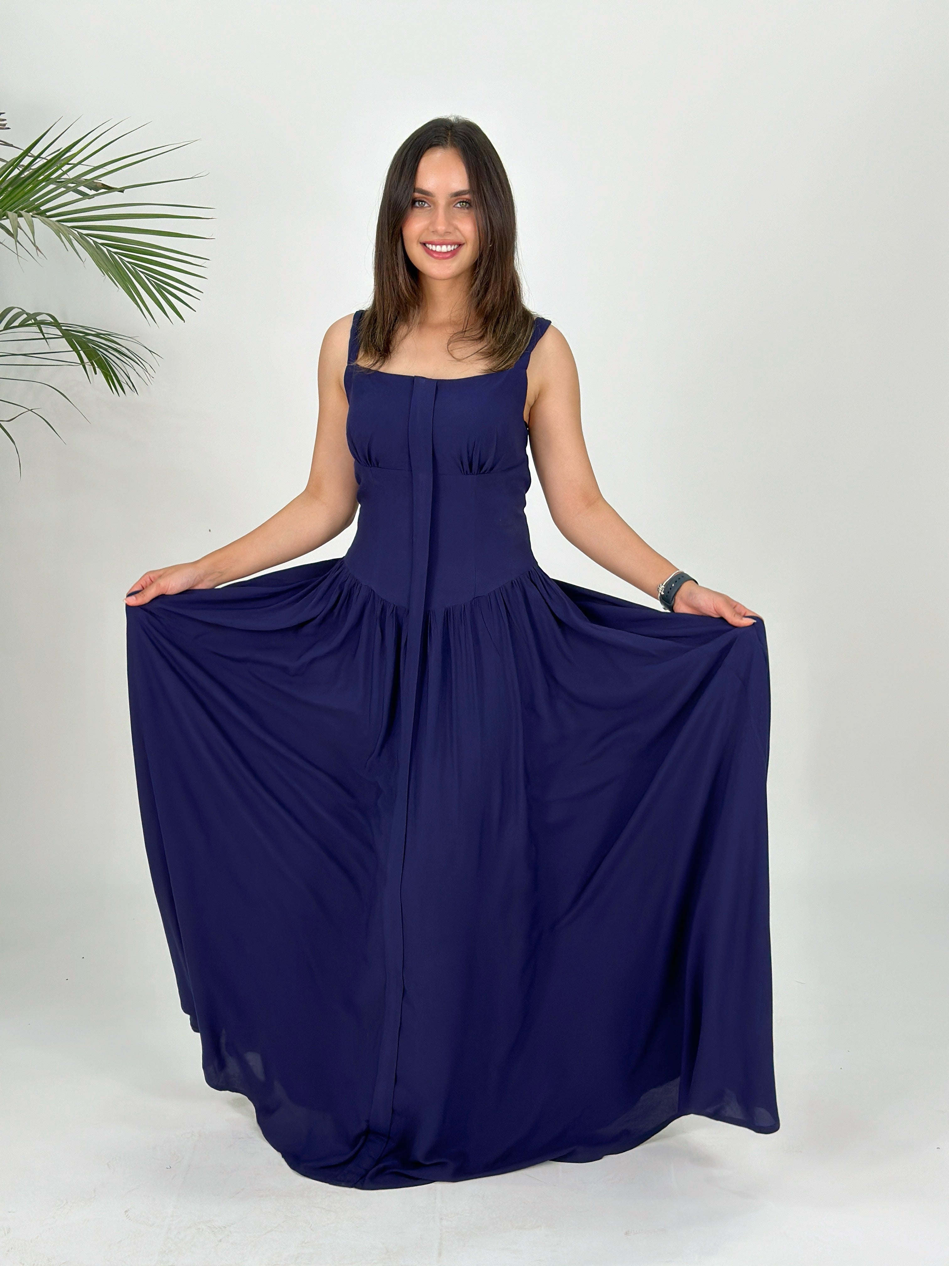 Positano Dress Navy