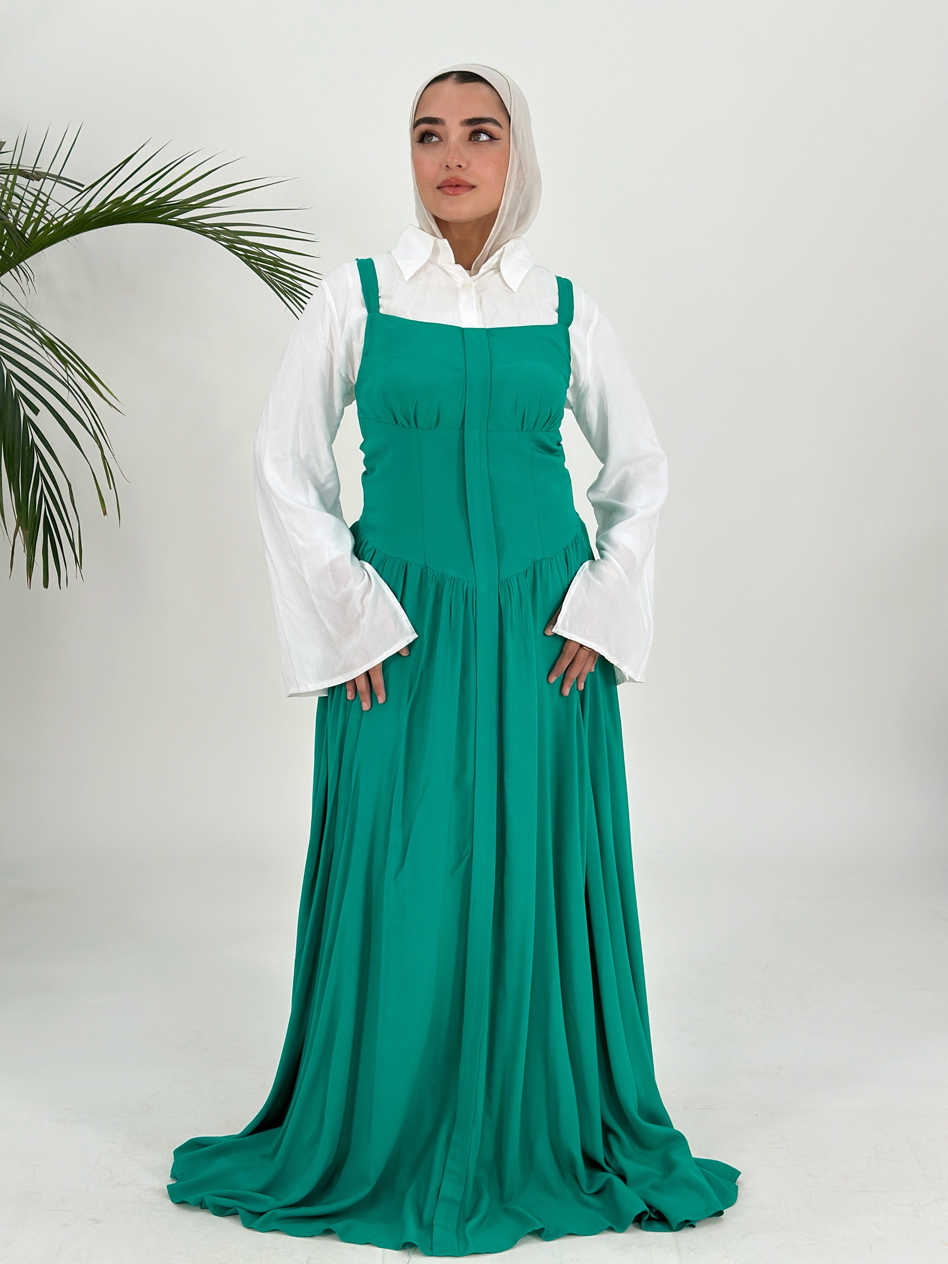Positano Dress Green