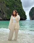 Mesh Tropical Set Shirt