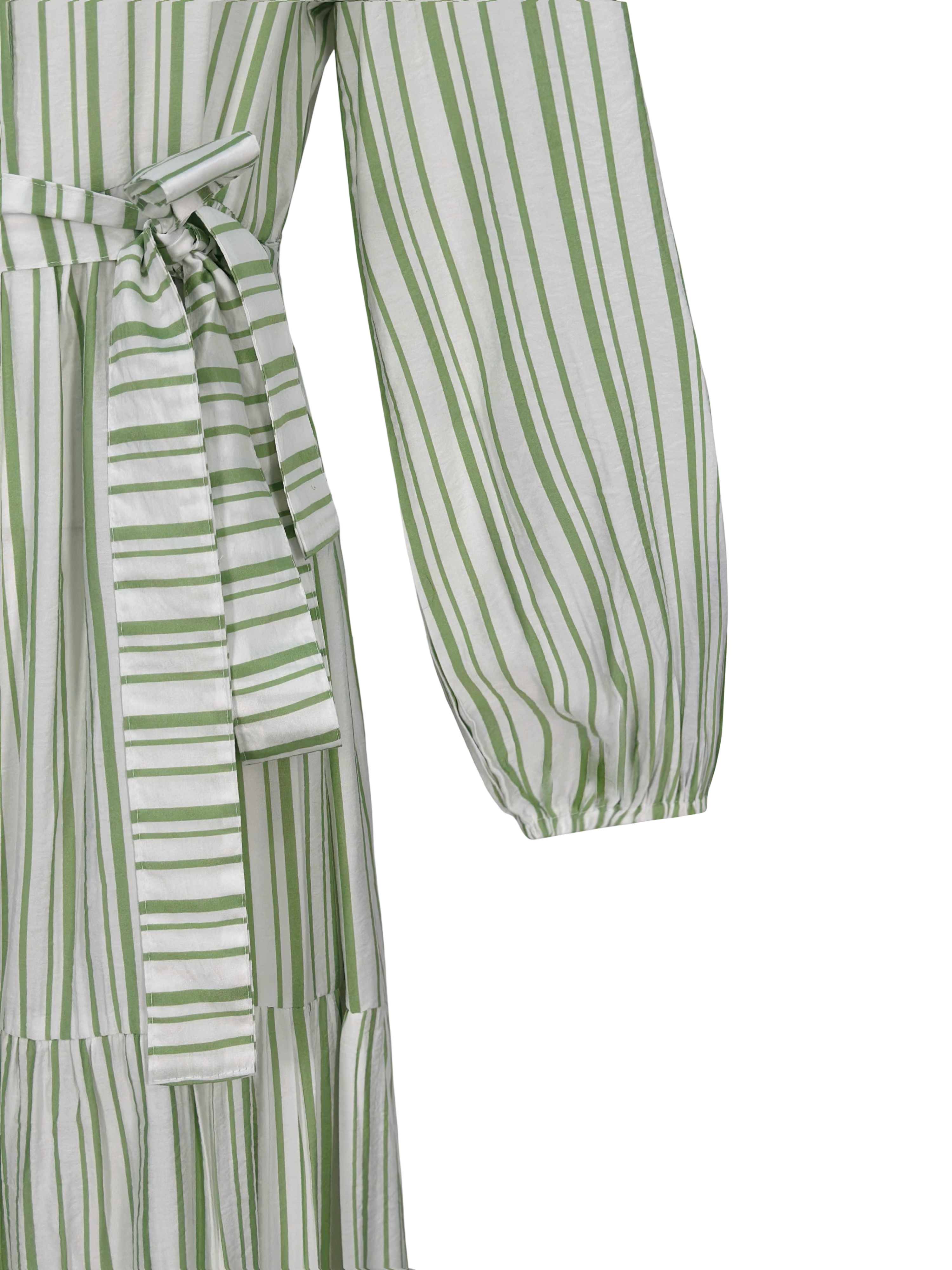 Layered Stripes Dress