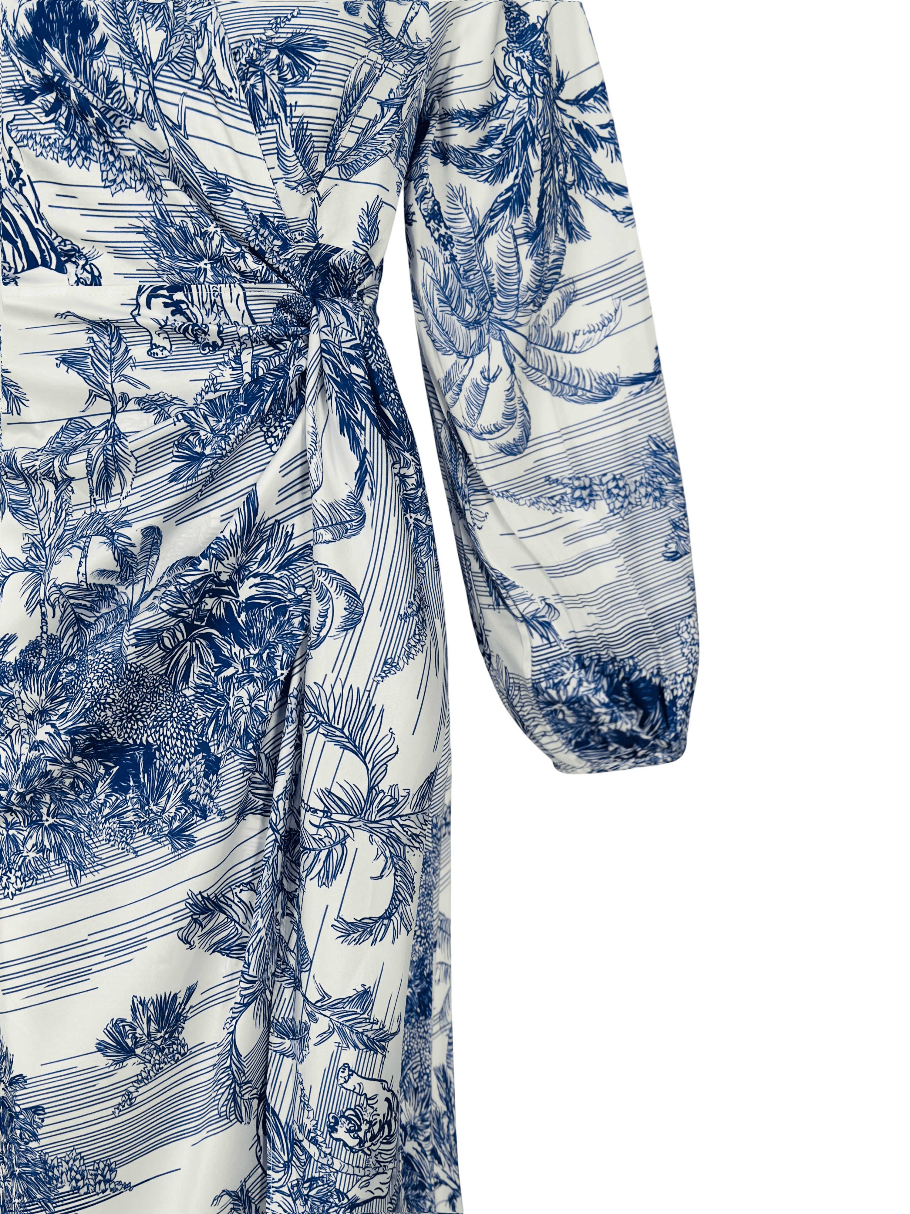 Toile De Jouy Silky Dress