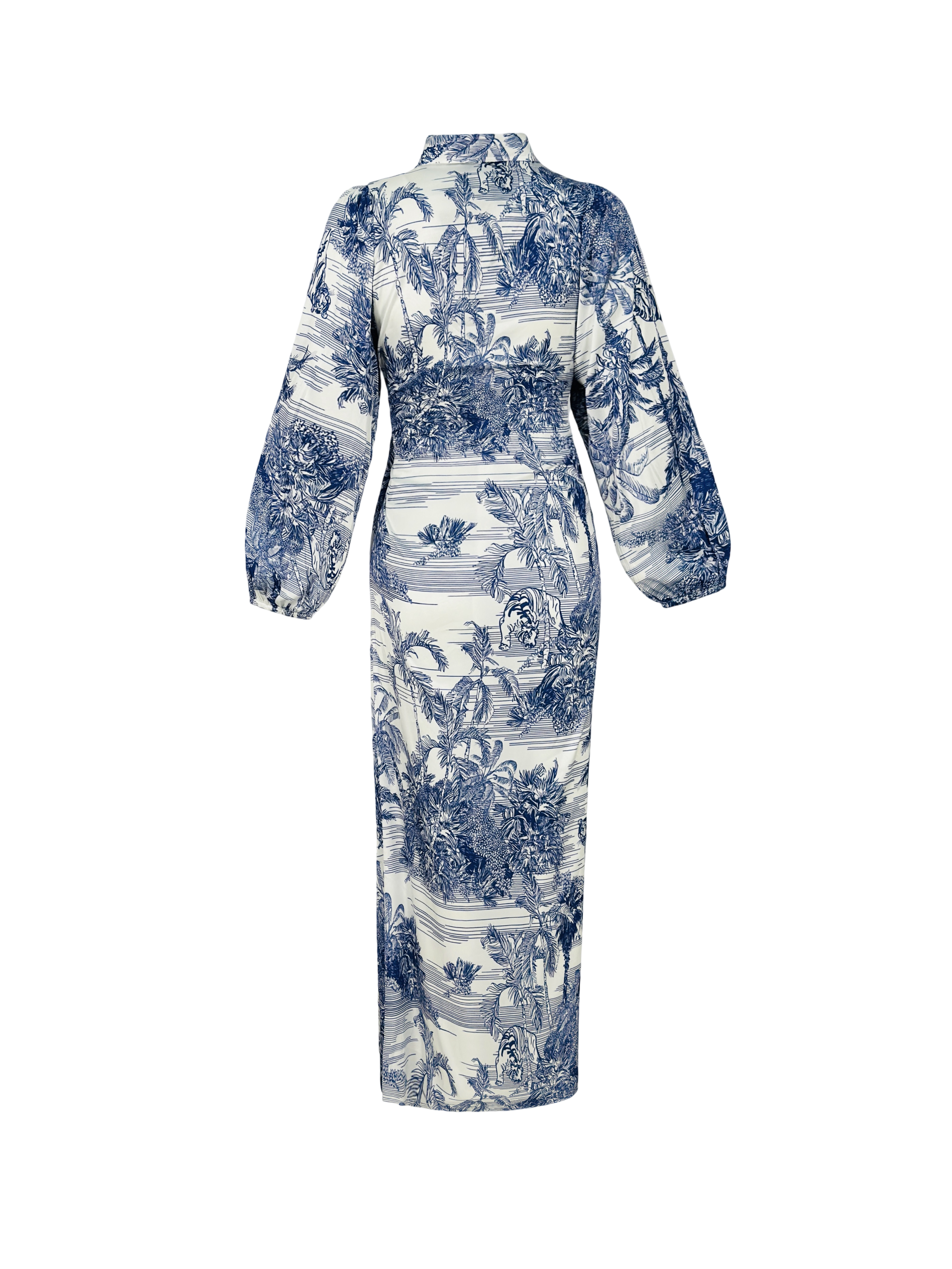 Toile De Jouy Silky Dress