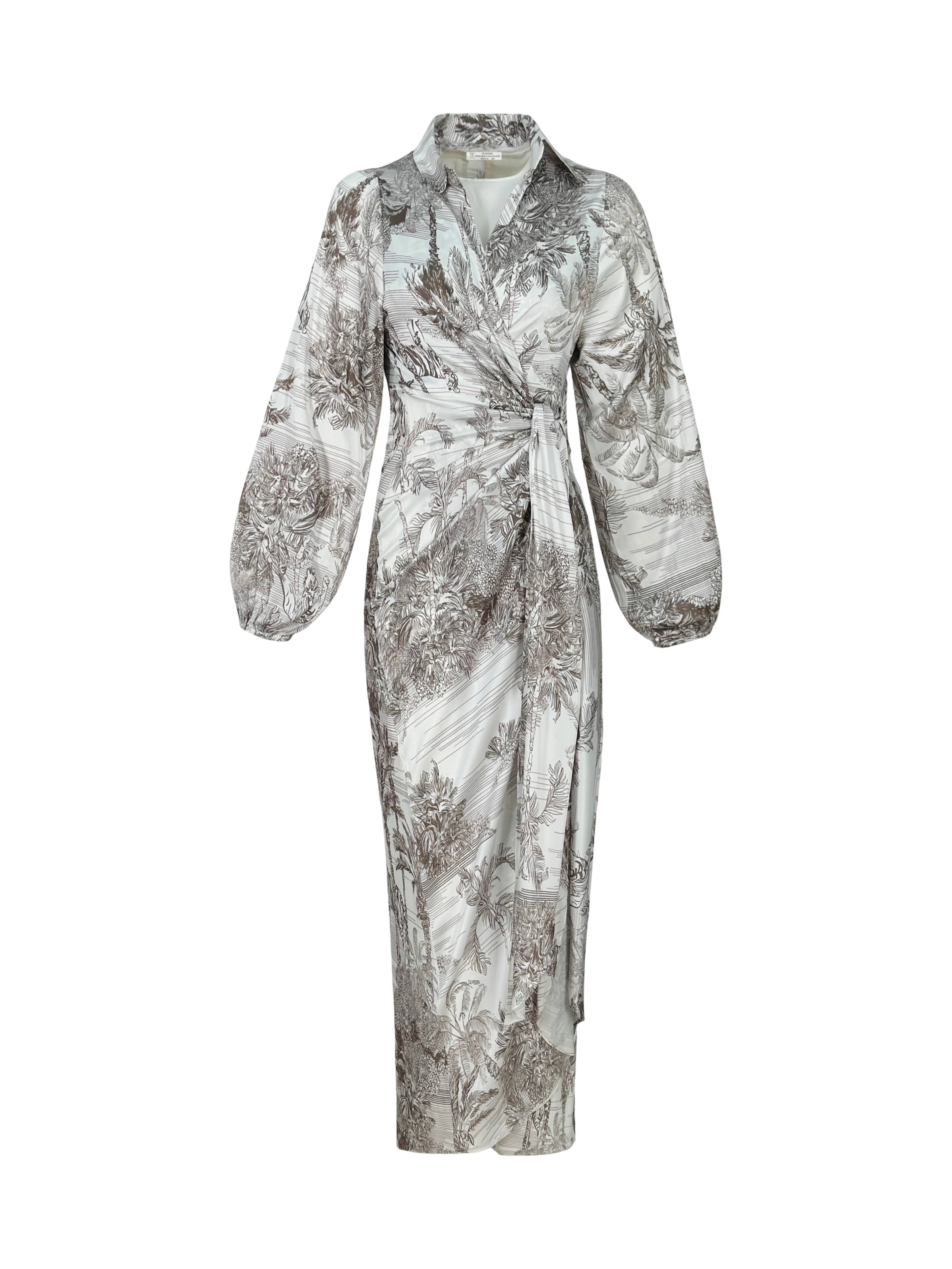 Toile De Jouy Silky Dress