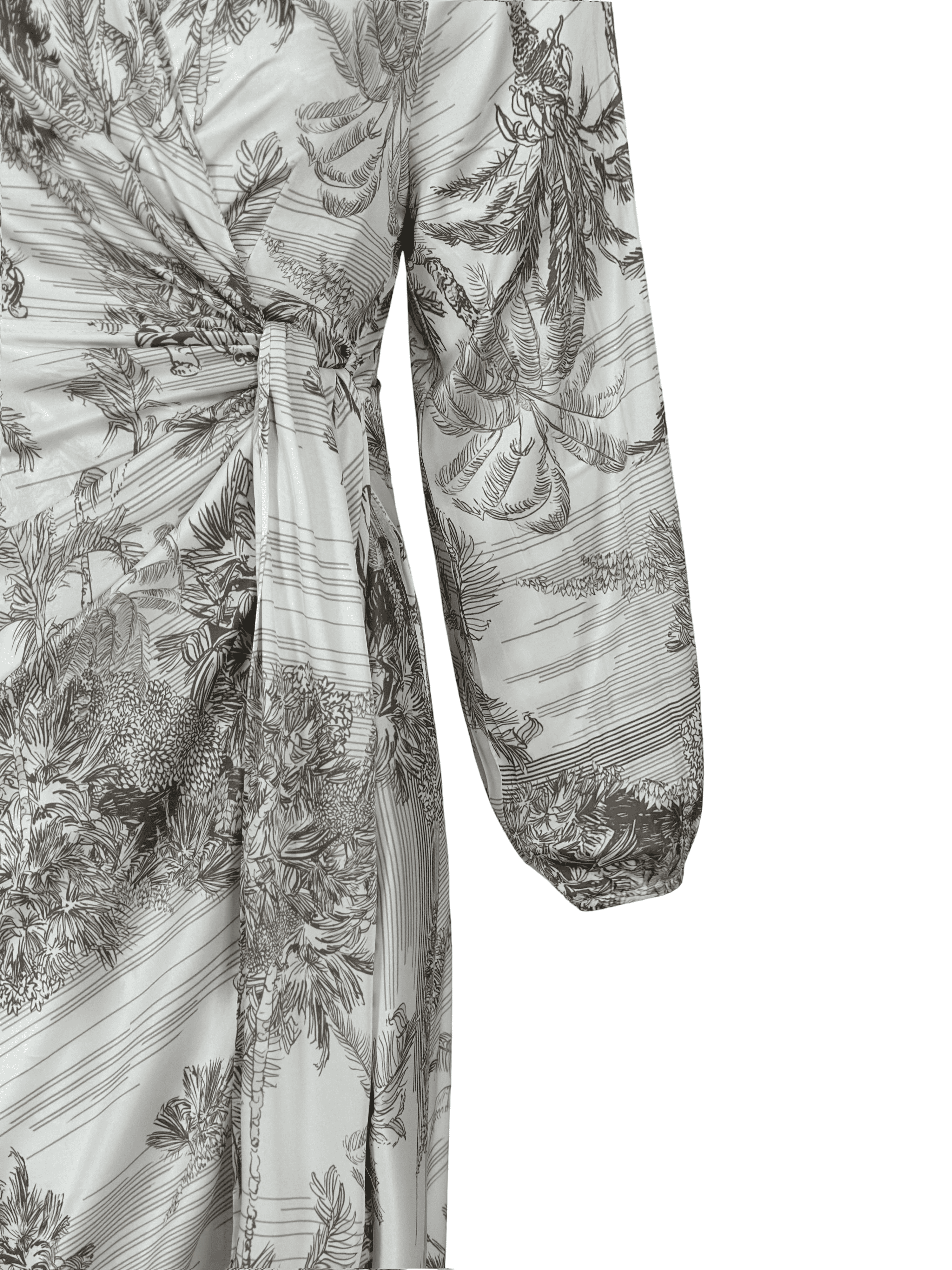 Toile De Jouy Silky Dress