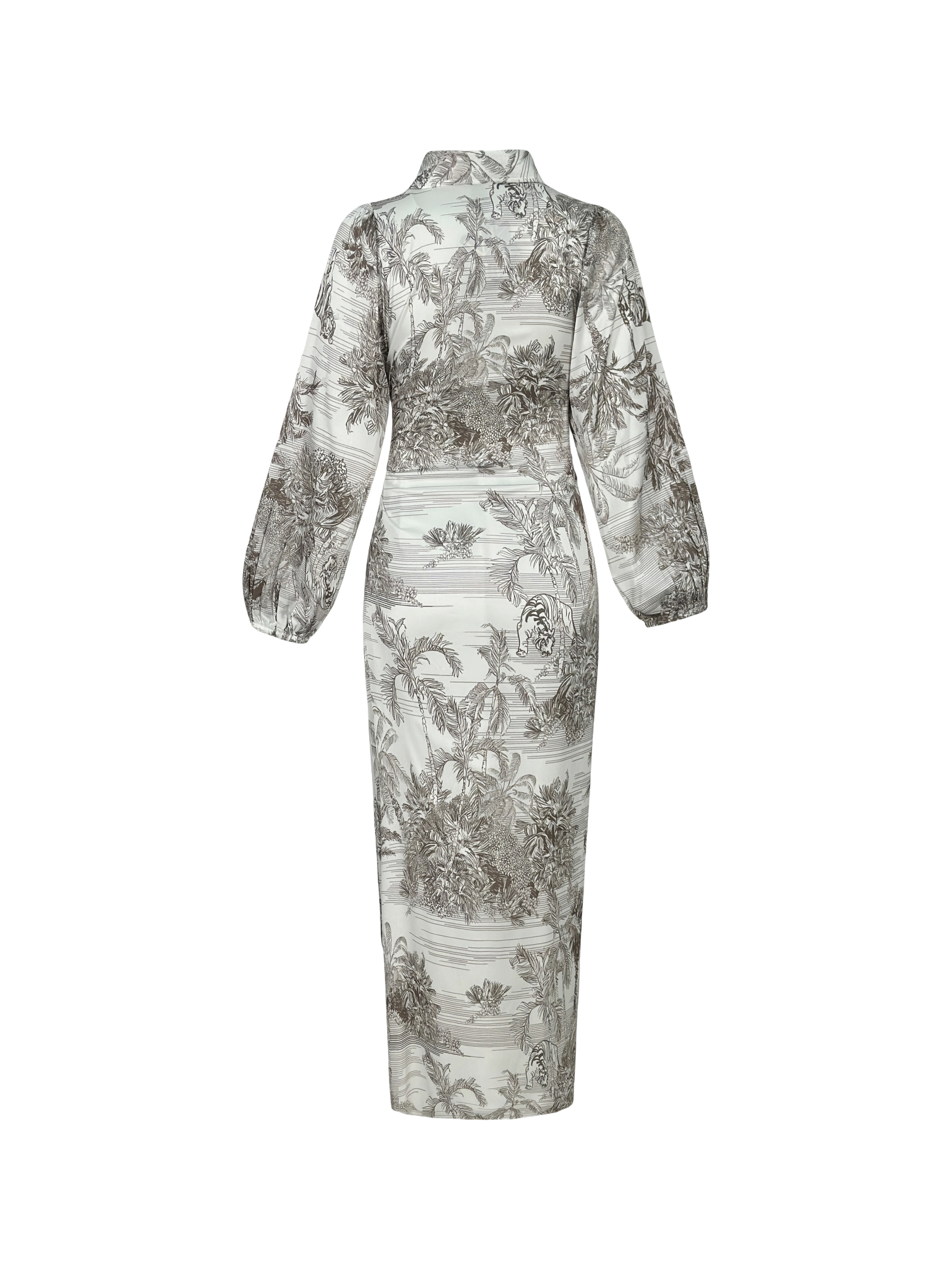 Toile De Jouy Silky Dress