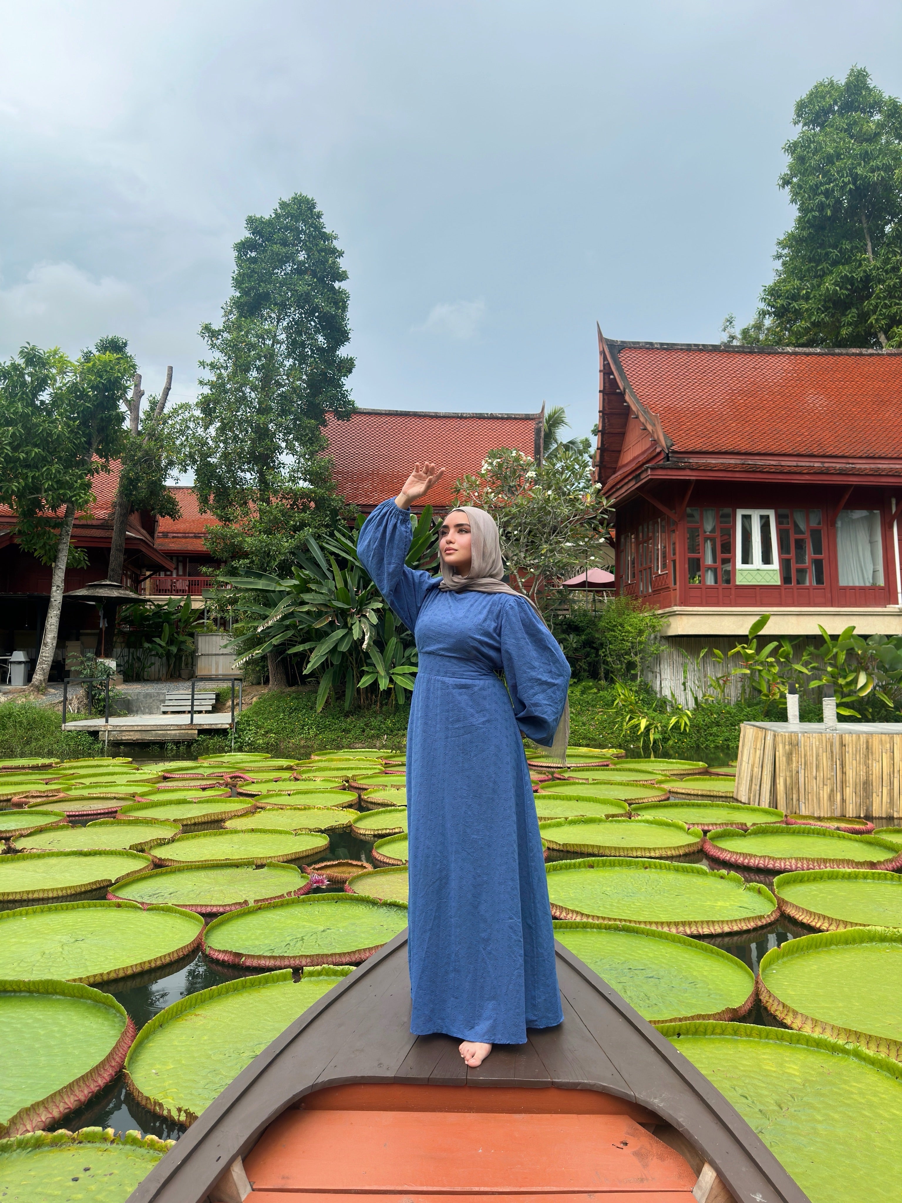 Fitted Embroidered Dress