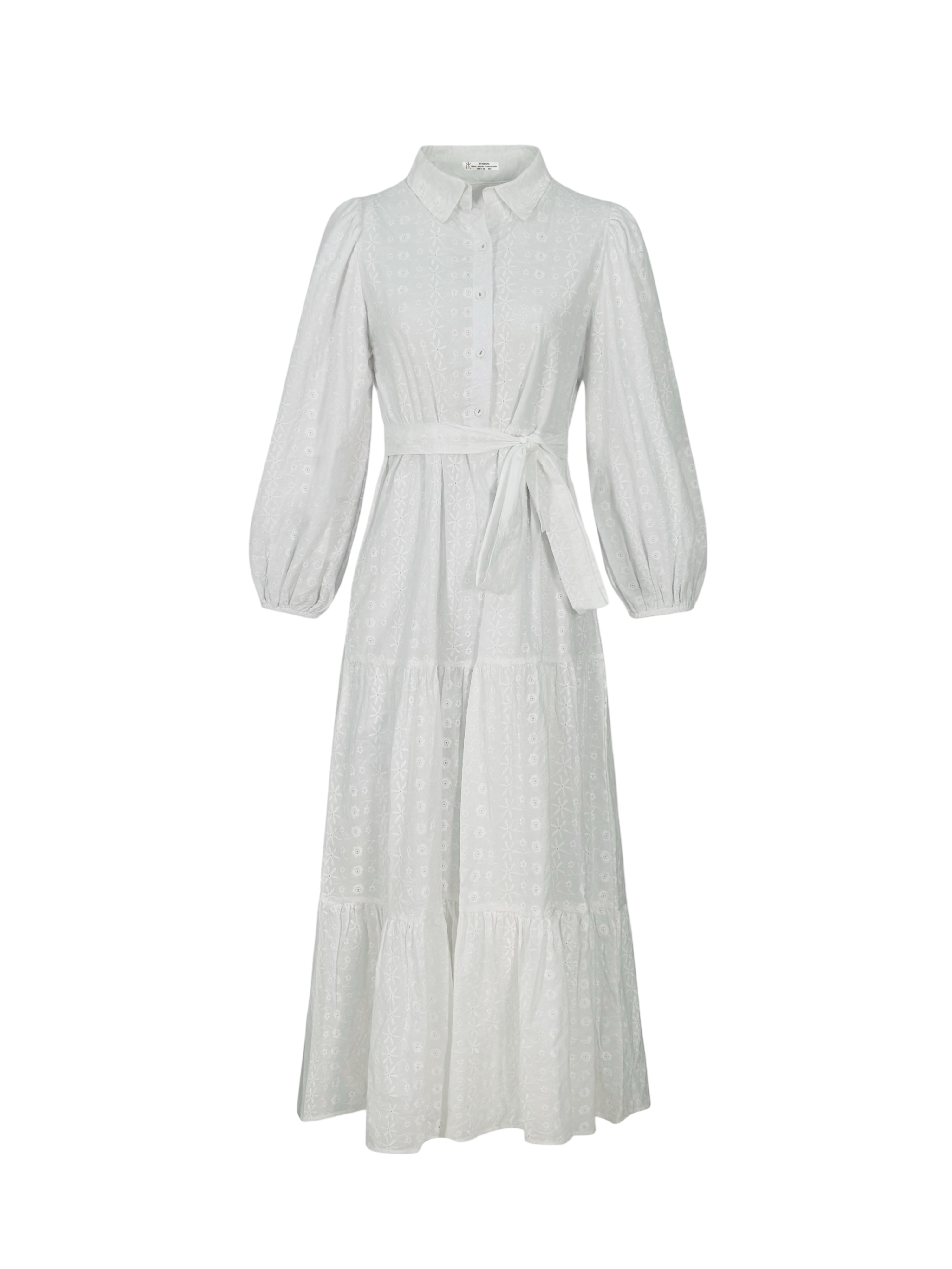 Layered Embroidered Dress