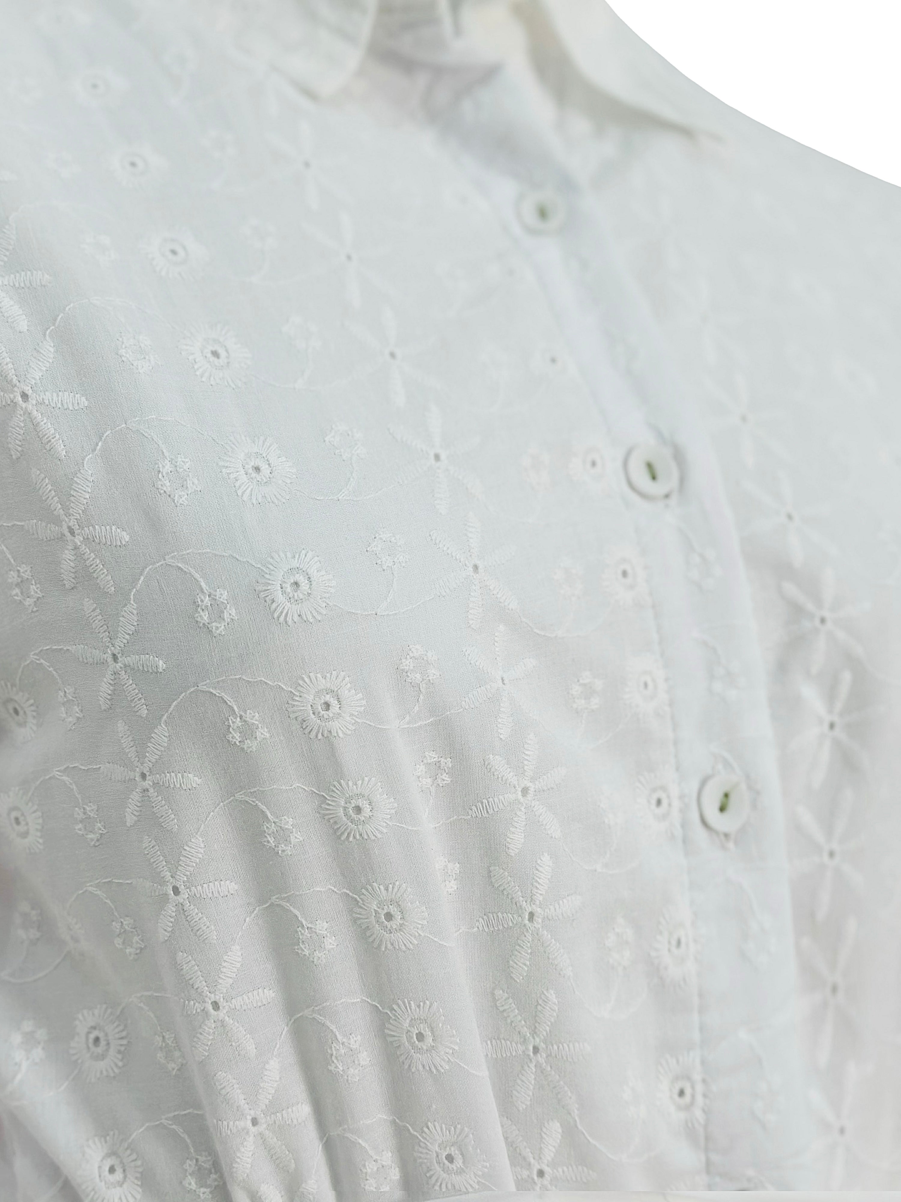 Layered Embroidered Dress