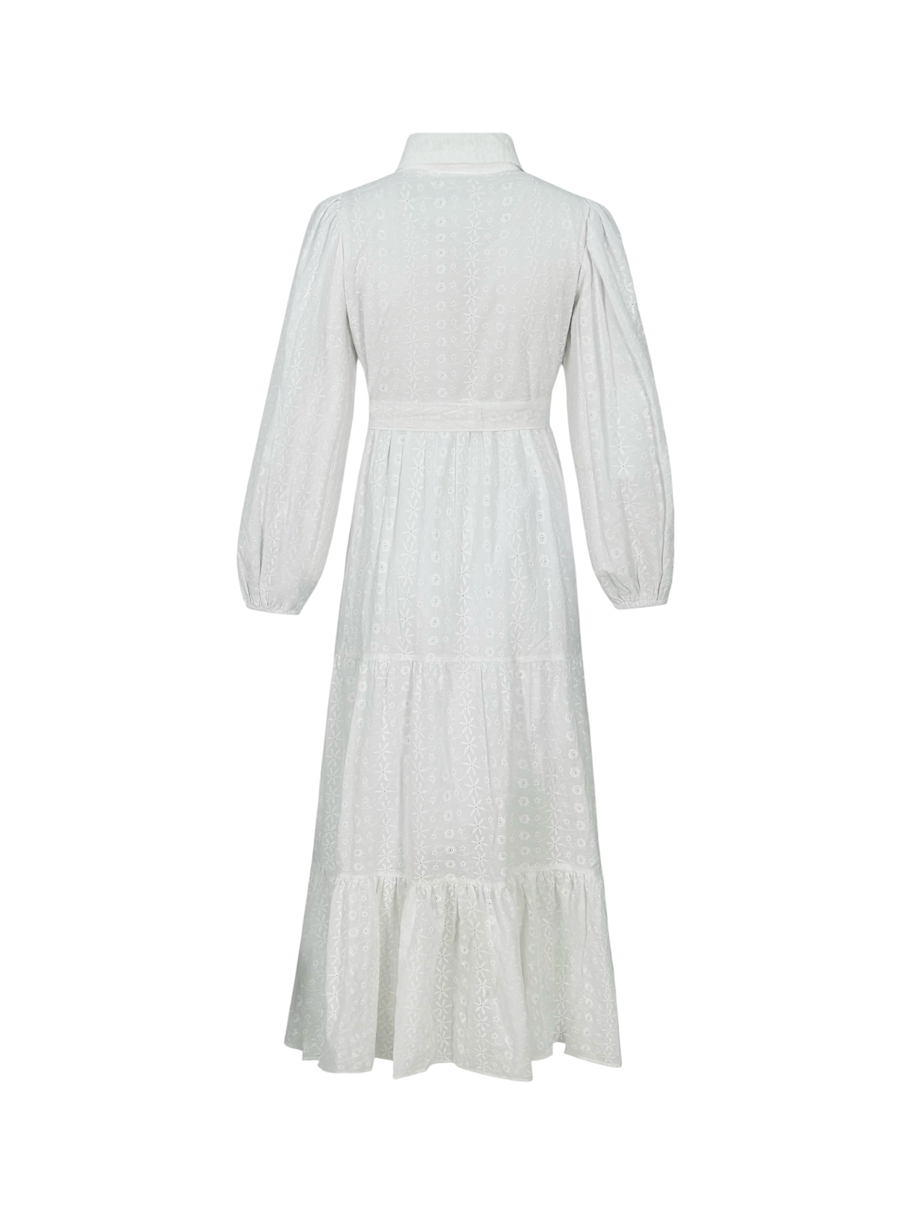 Layered Embroidered Dress