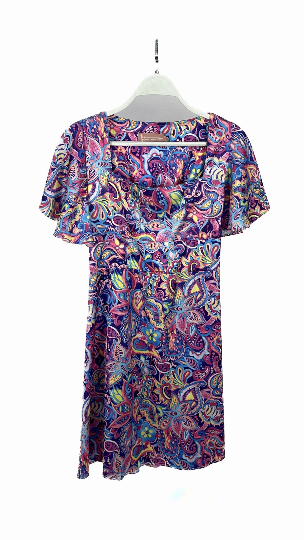 Grossy Lavender Short Dress