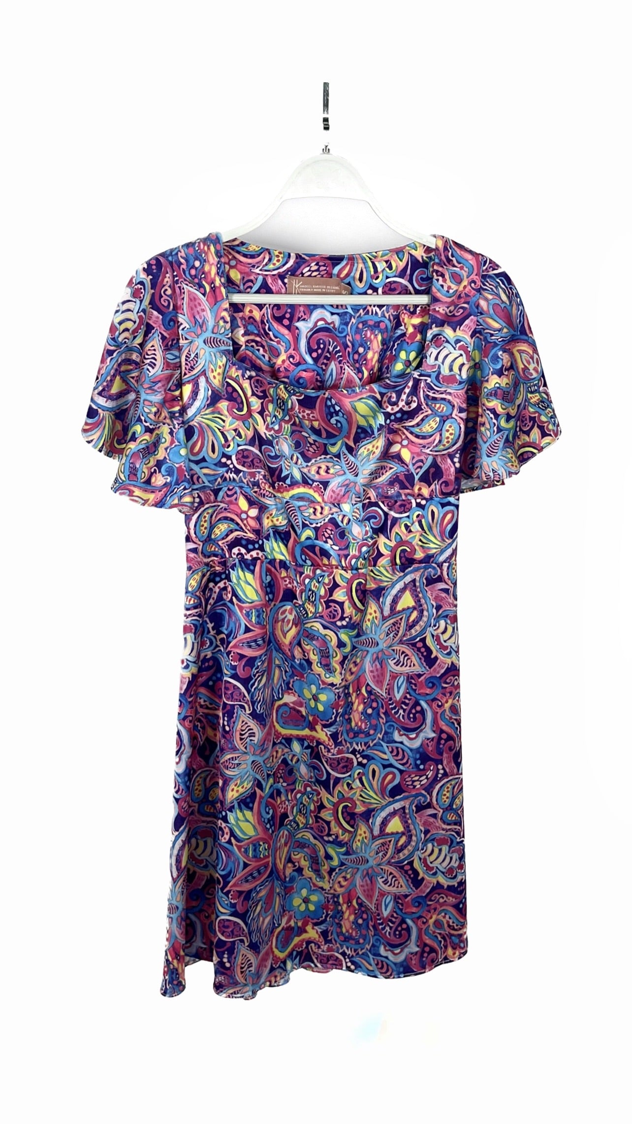 Grossy Lavender Short Dress