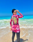 Fire Queen Swimsuit Top With Skirt Only