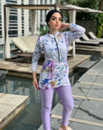 Lilac Sea Swimsuit Pants
