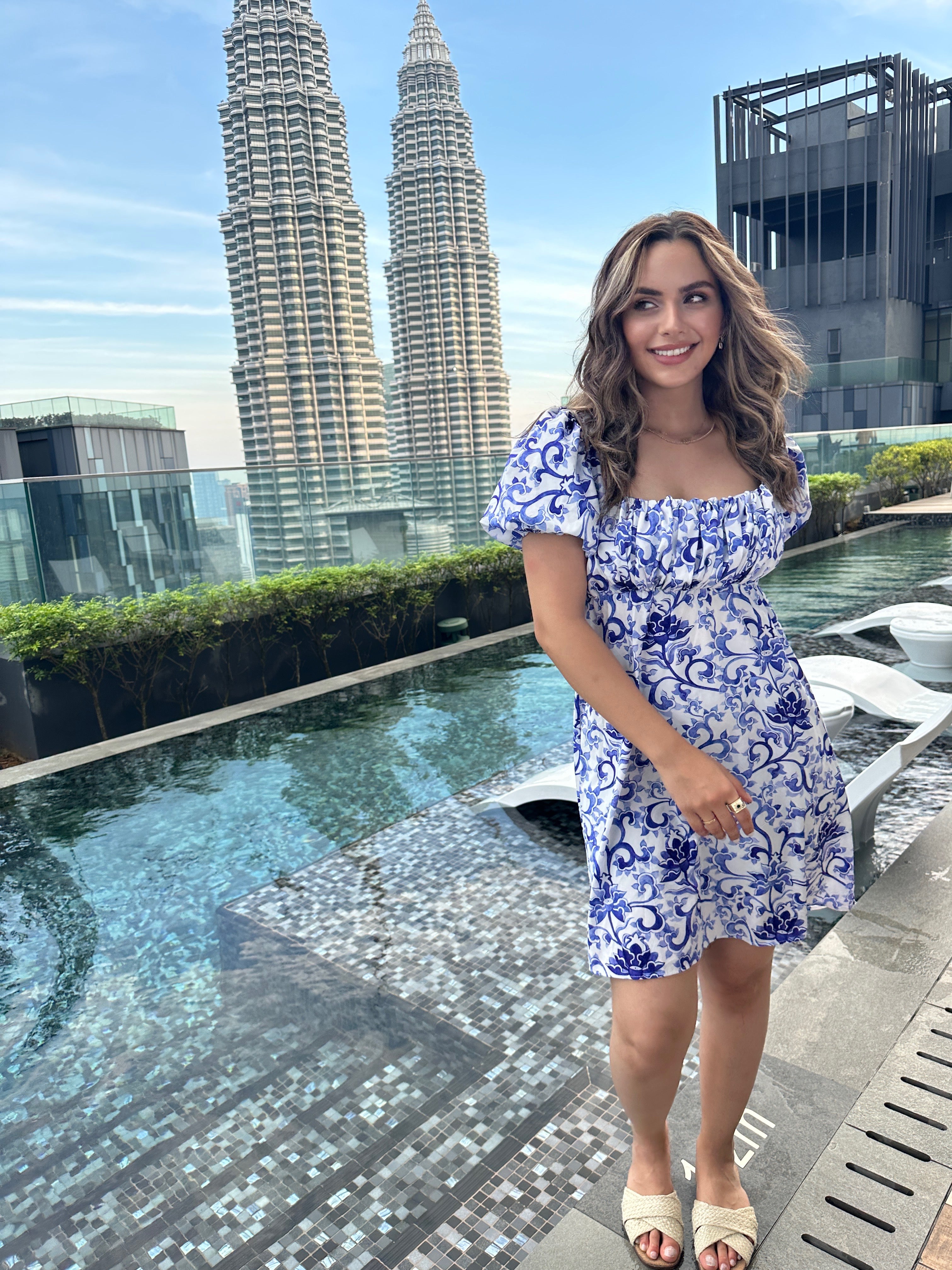 Athens Queen Short Dress