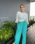 Wild Pants Aqua Lime