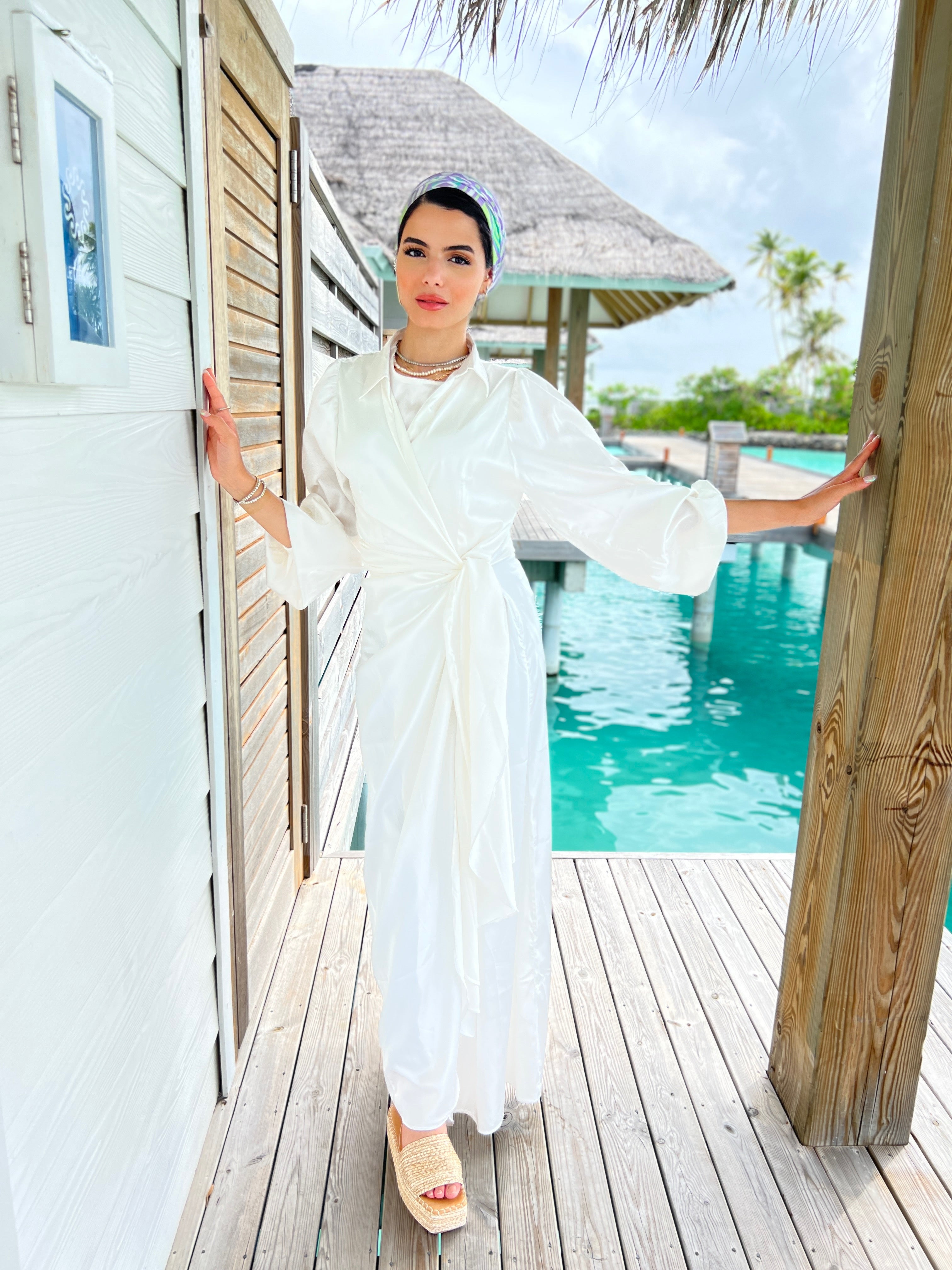 Silky Cardress Dress