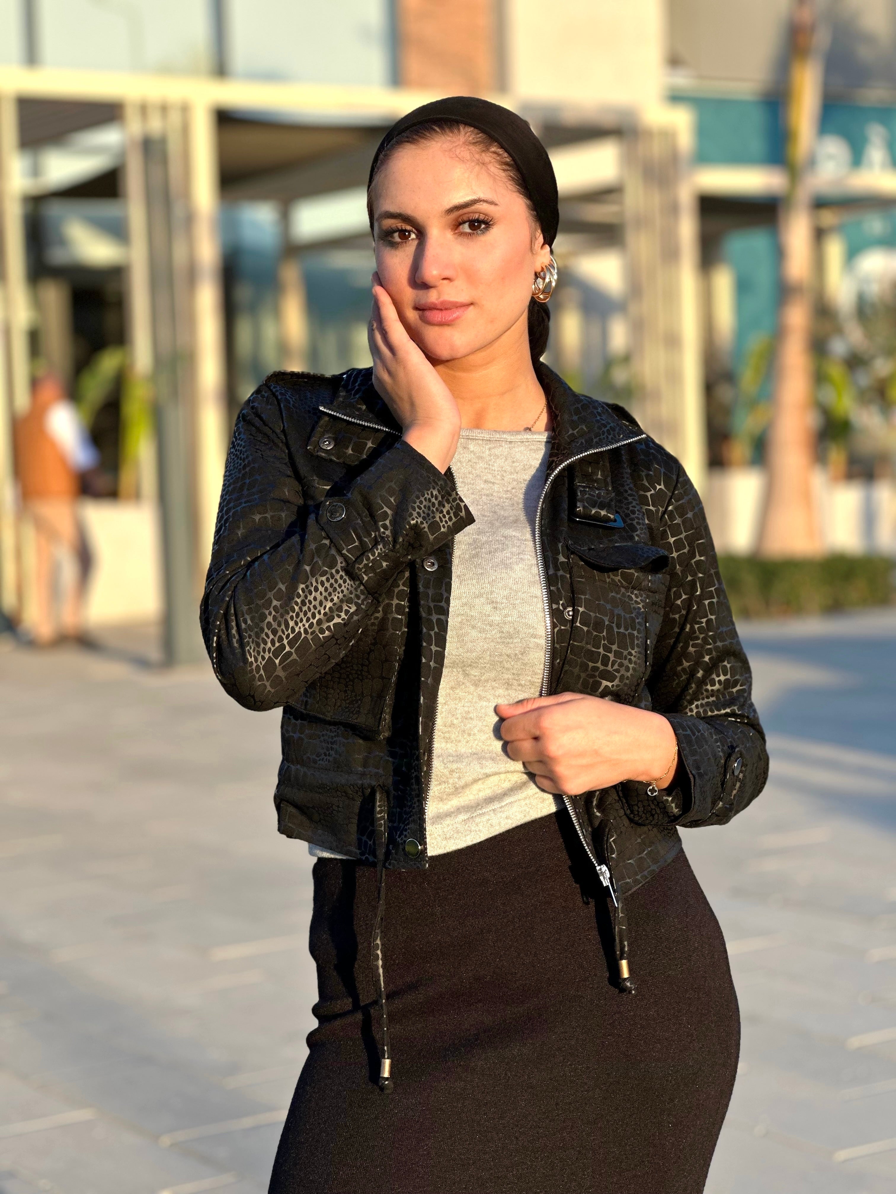 Warm Wildness Jacket Black