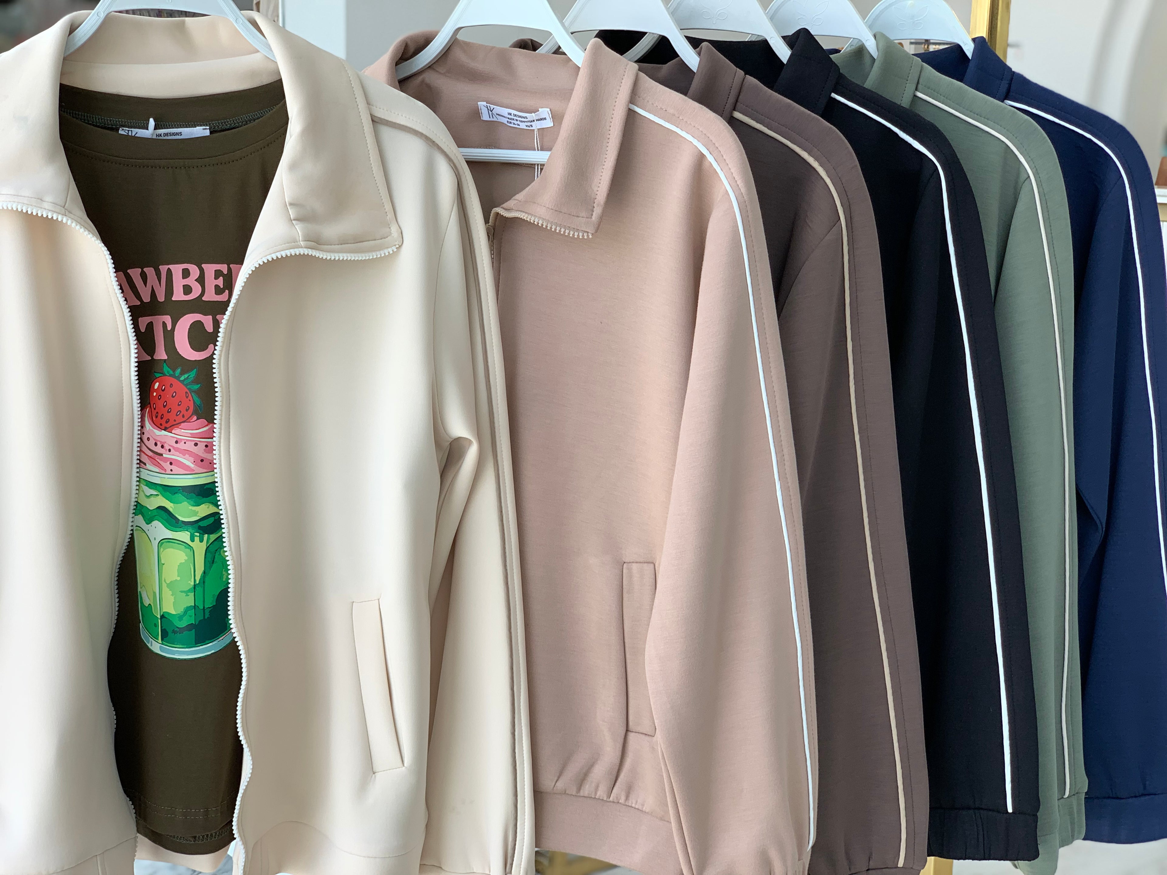 Double Trim Set Jacket