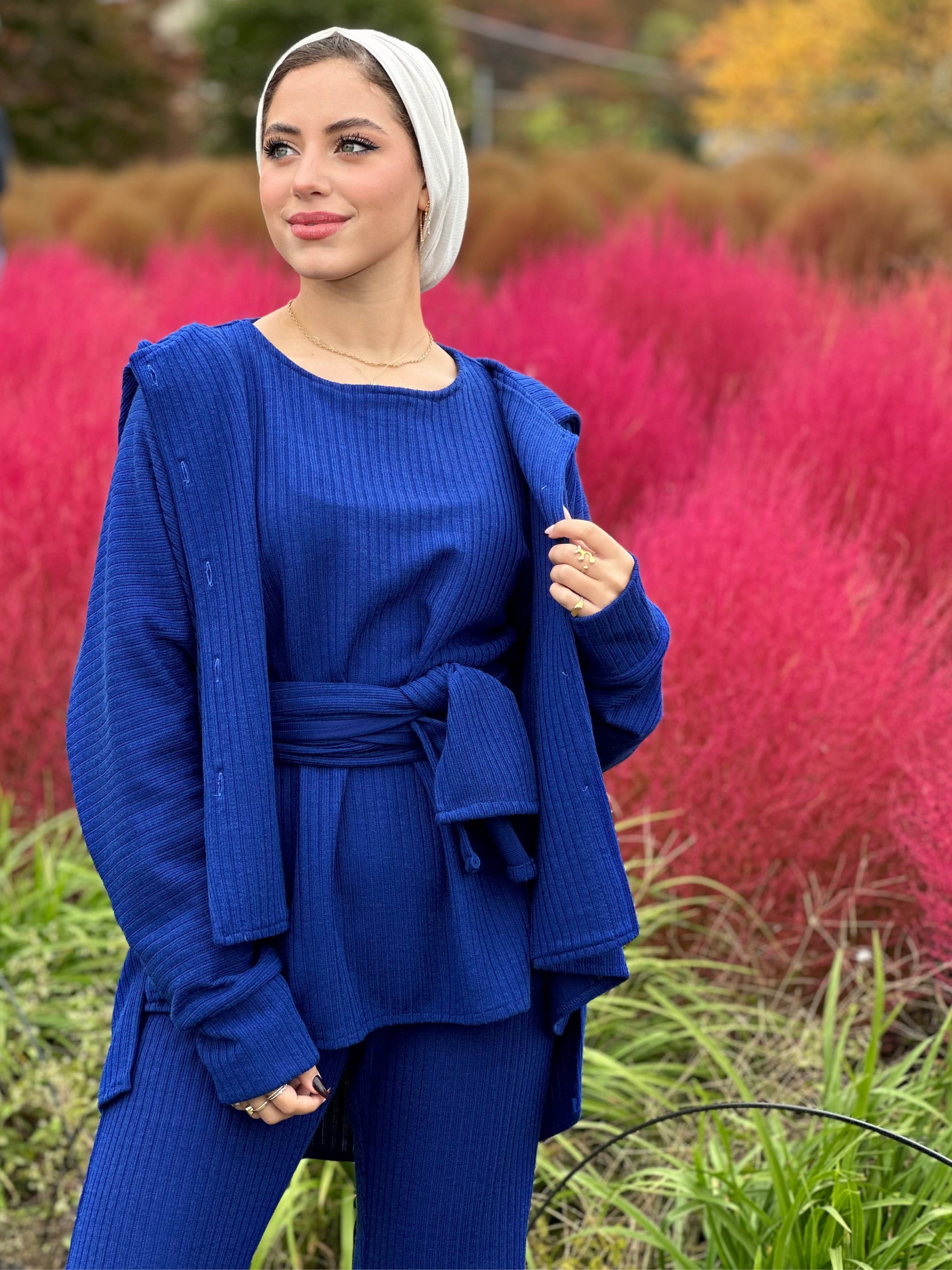 Grab It Girl Blouse Royal Blue
