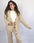 Winter New Wide Pants Oatmeal
