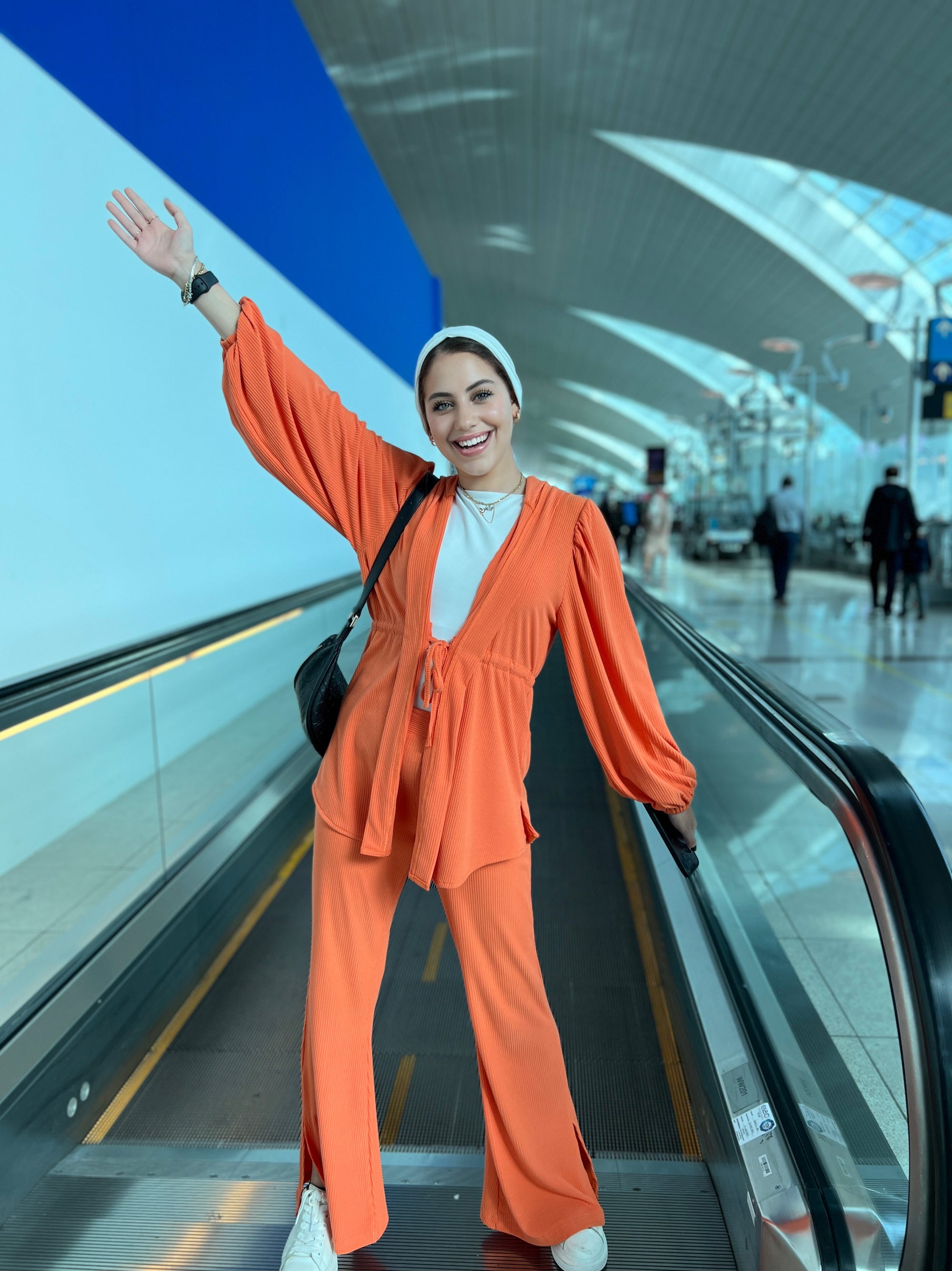 Cozy Set Pants Orange