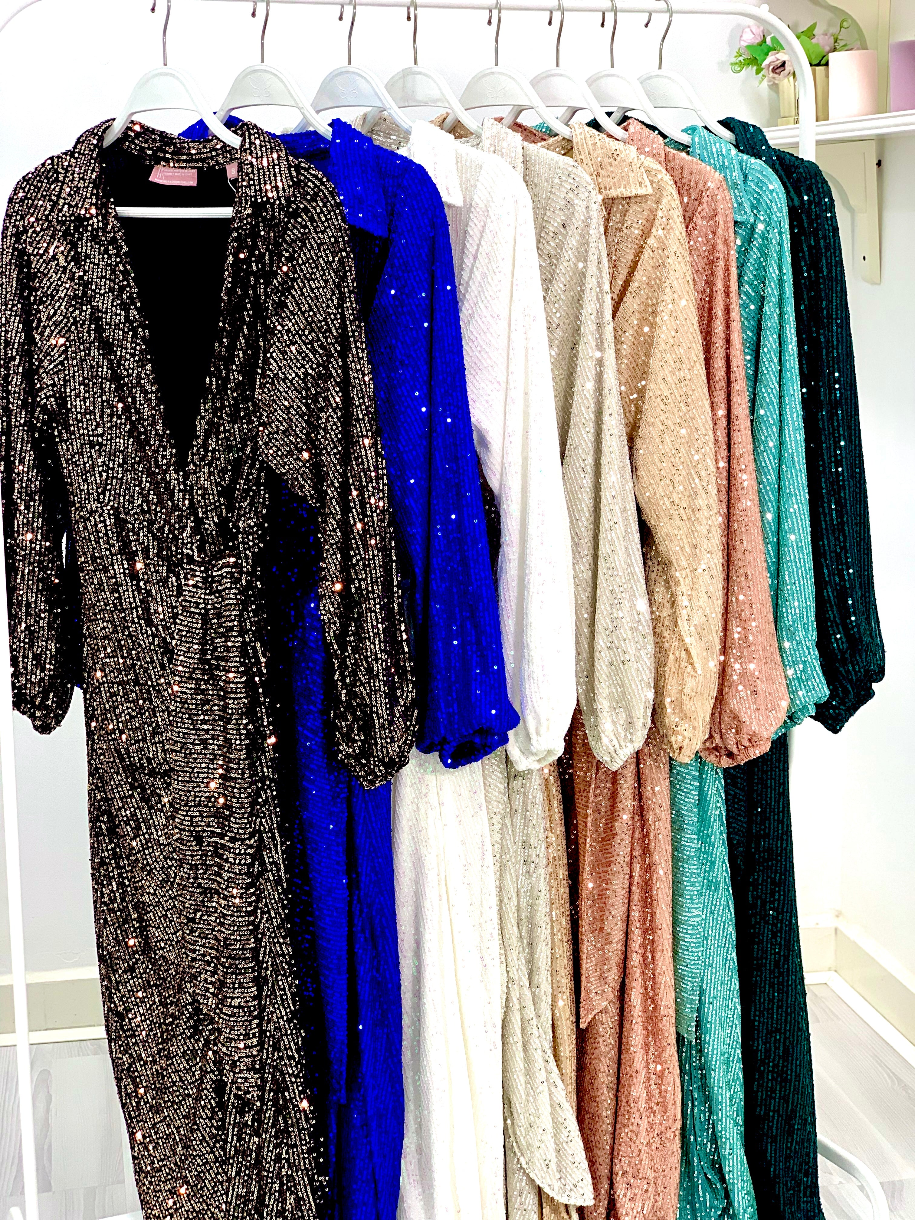 Wrappy Bling Stars Night Dress