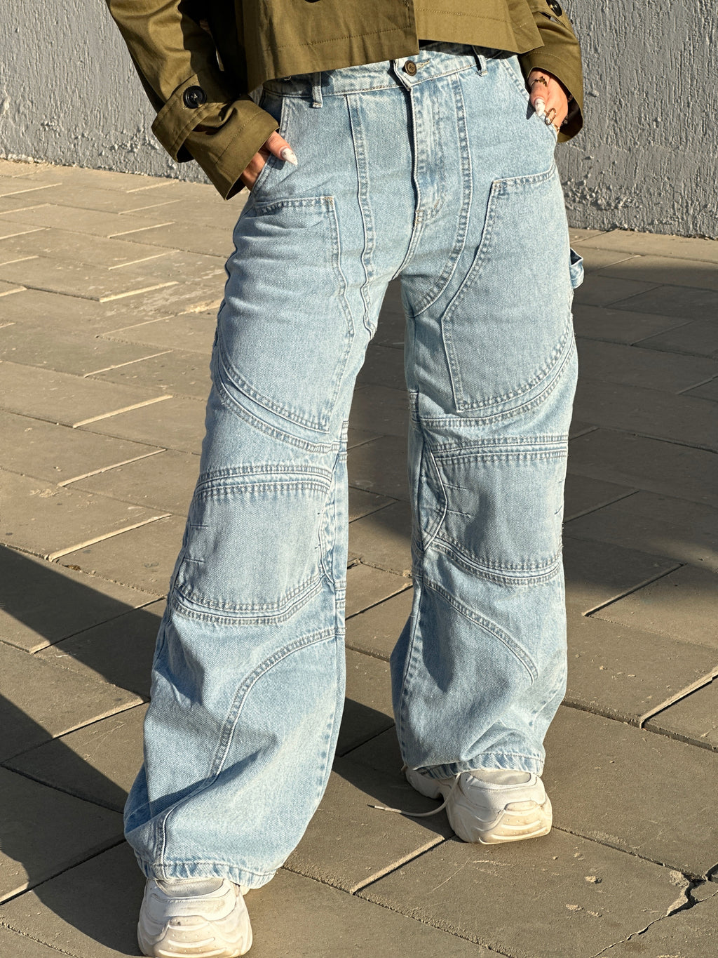 Cerotti Denim Pants Icy Sky