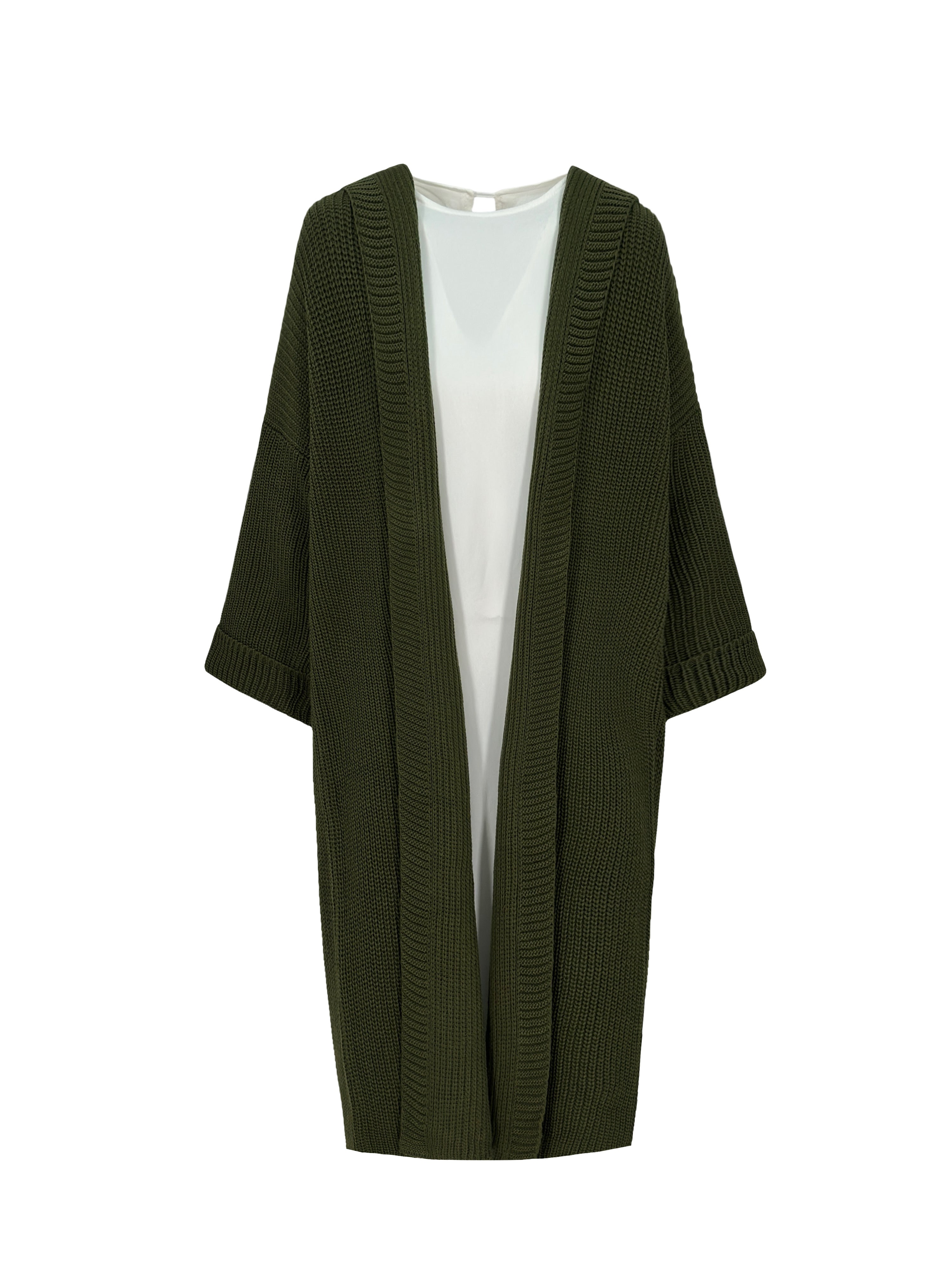 Hooded Long Heavy Jacket