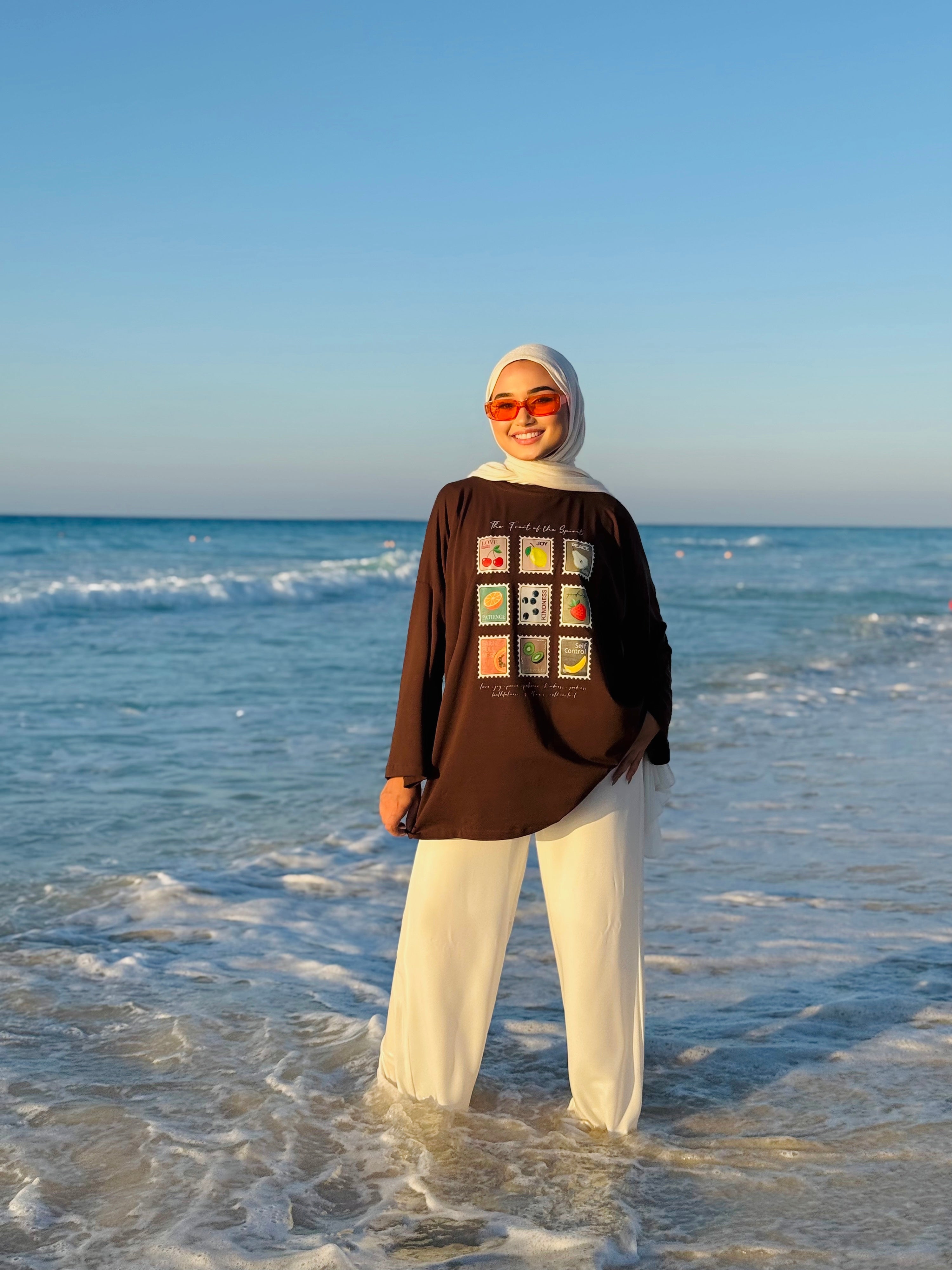Choco Stamps Long T-Shirt