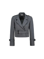 Cropped Wool Jacket