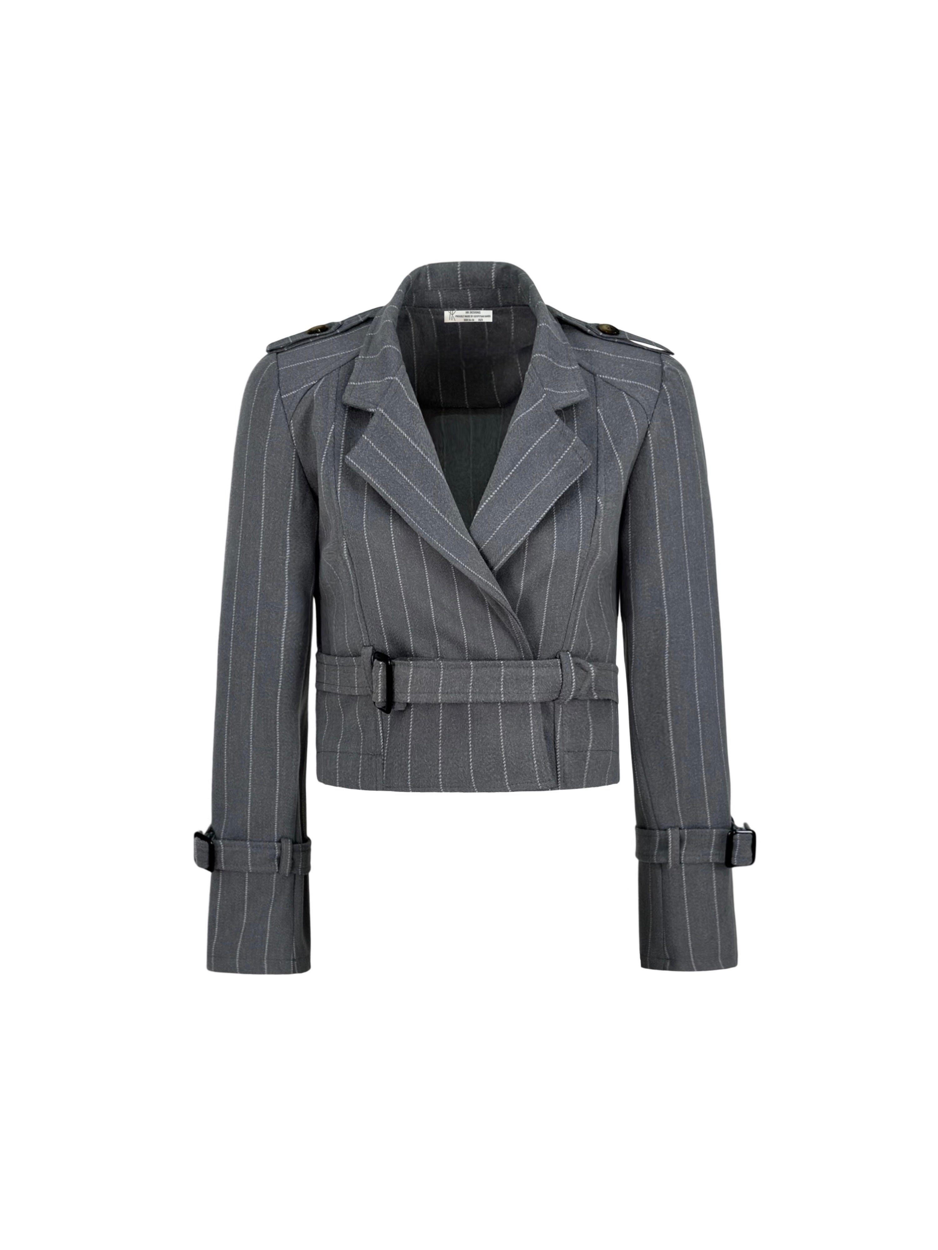 Cropped Wool Jacket
