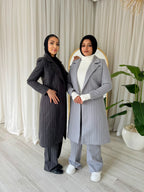 Strippy Wool Pants