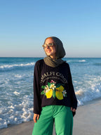 Dark Lime Long T-Shirt