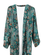 Silky Arabesque Kimono