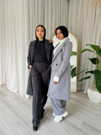 Strippy Wool Pants