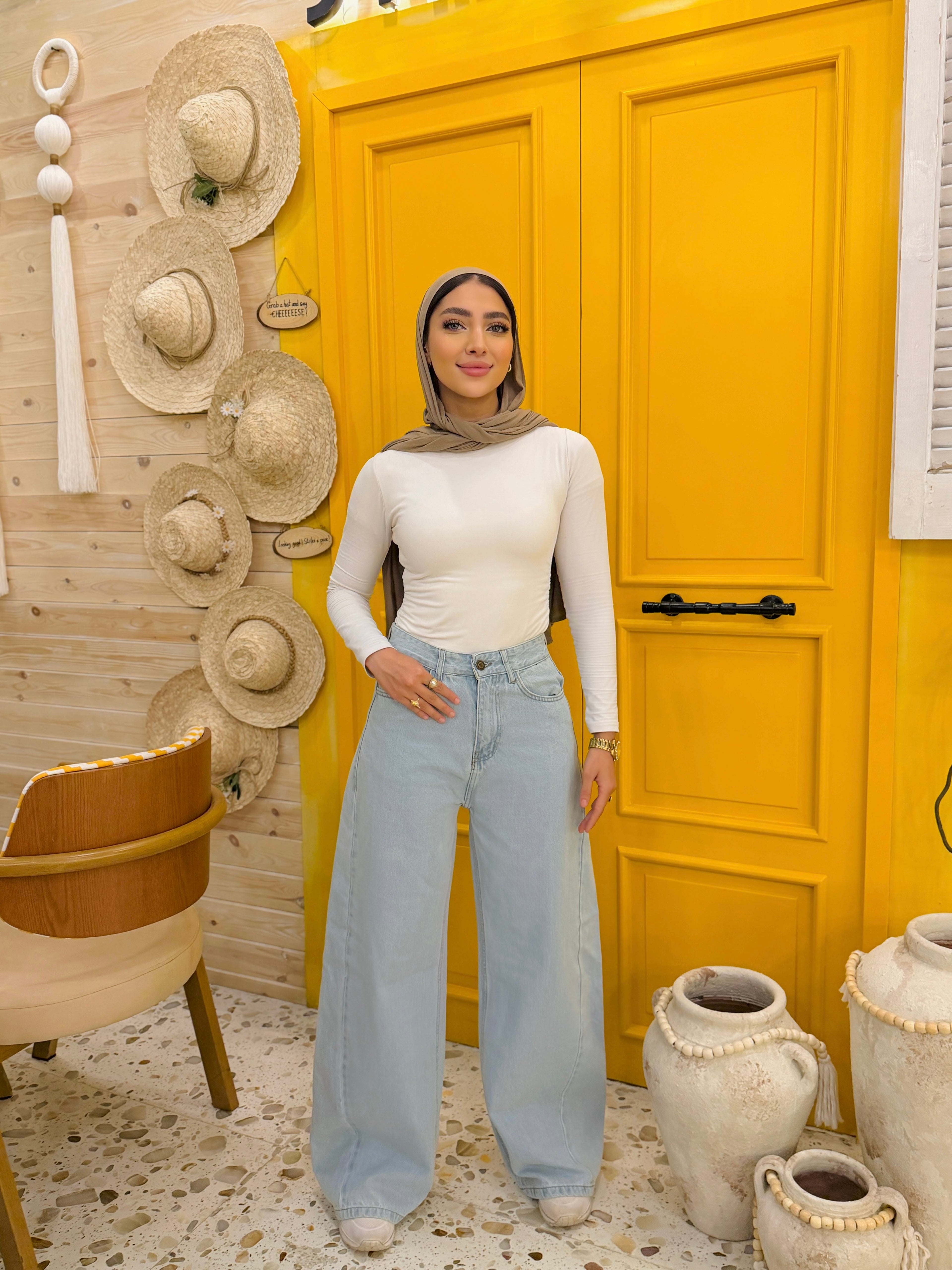 New Basic Wide Pants