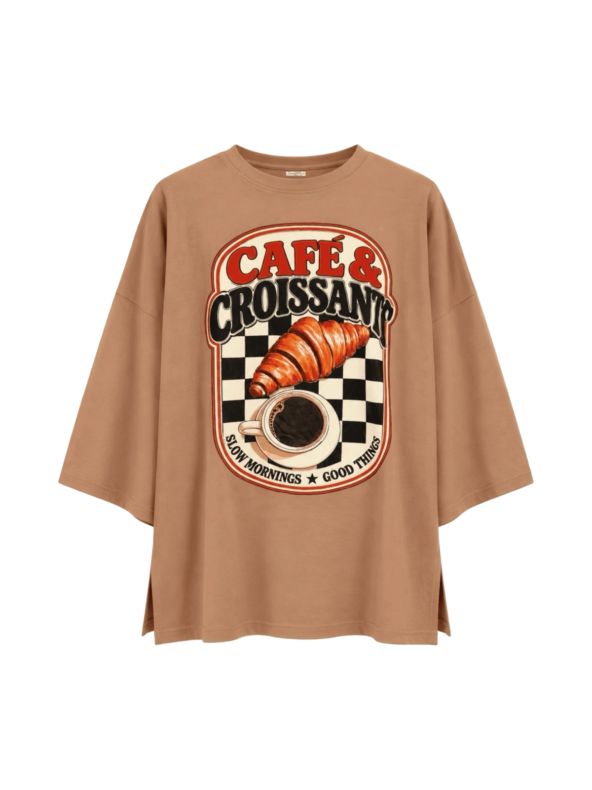 Cafe and Croissants T-Shirt