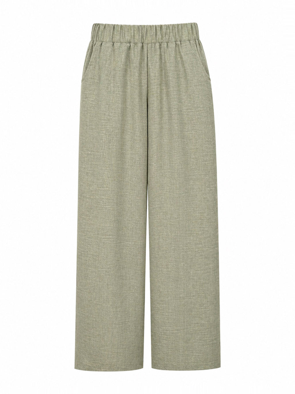 Criss cross lin Set Pants