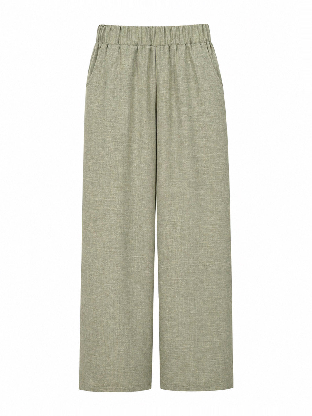 Criss cross lin Set Pants